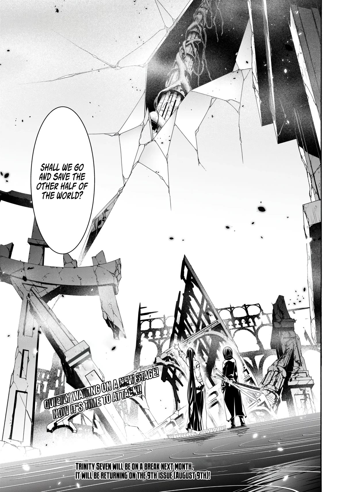 Trinity Seven: 7-Nin no Mahoutsukai chapter 145 page 25