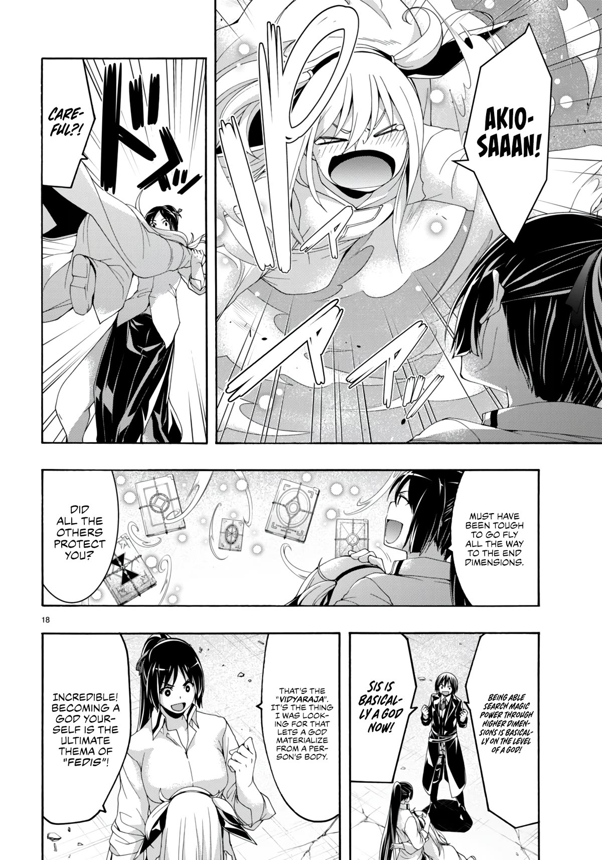 Trinity Seven: 7-Nin no Mahoutsukai chapter 146 page 19