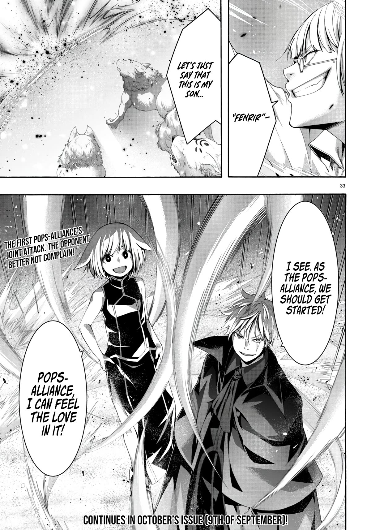 Trinity Seven: 7-Nin no Mahoutsukai chapter 146 page 33