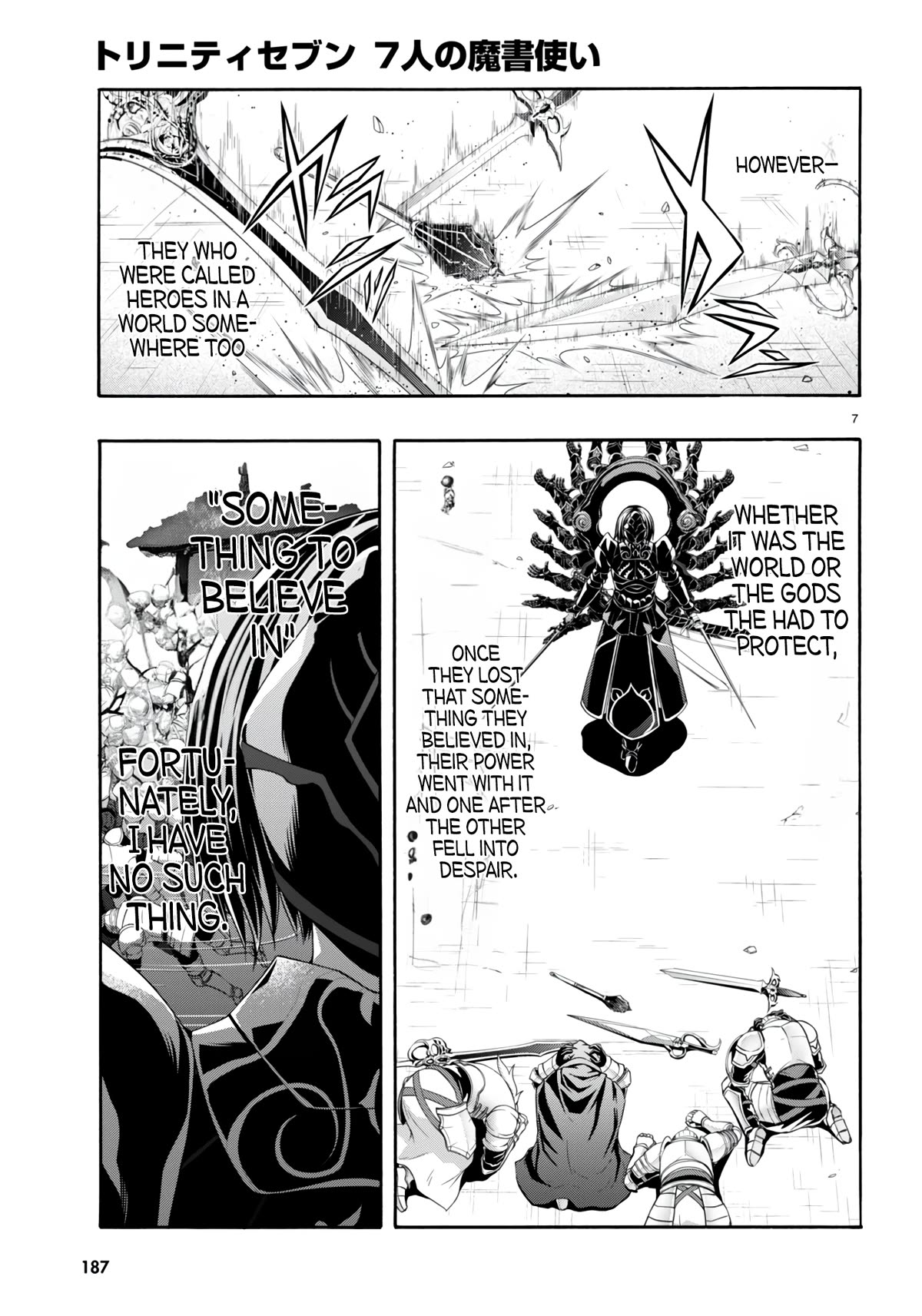 Trinity Seven: 7-Nin no Mahoutsukai chapter 146 page 8