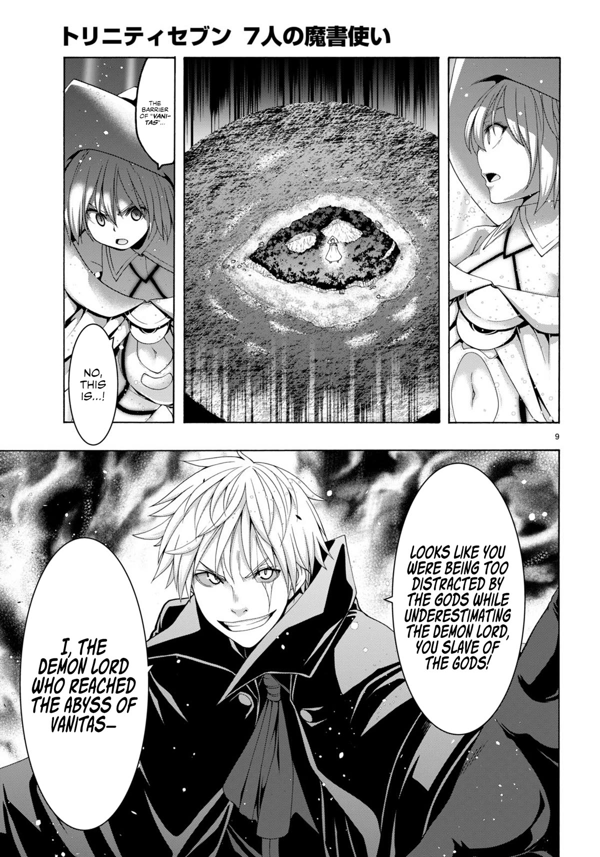 Trinity Seven: 7-Nin no Mahoutsukai chapter 147 page 10