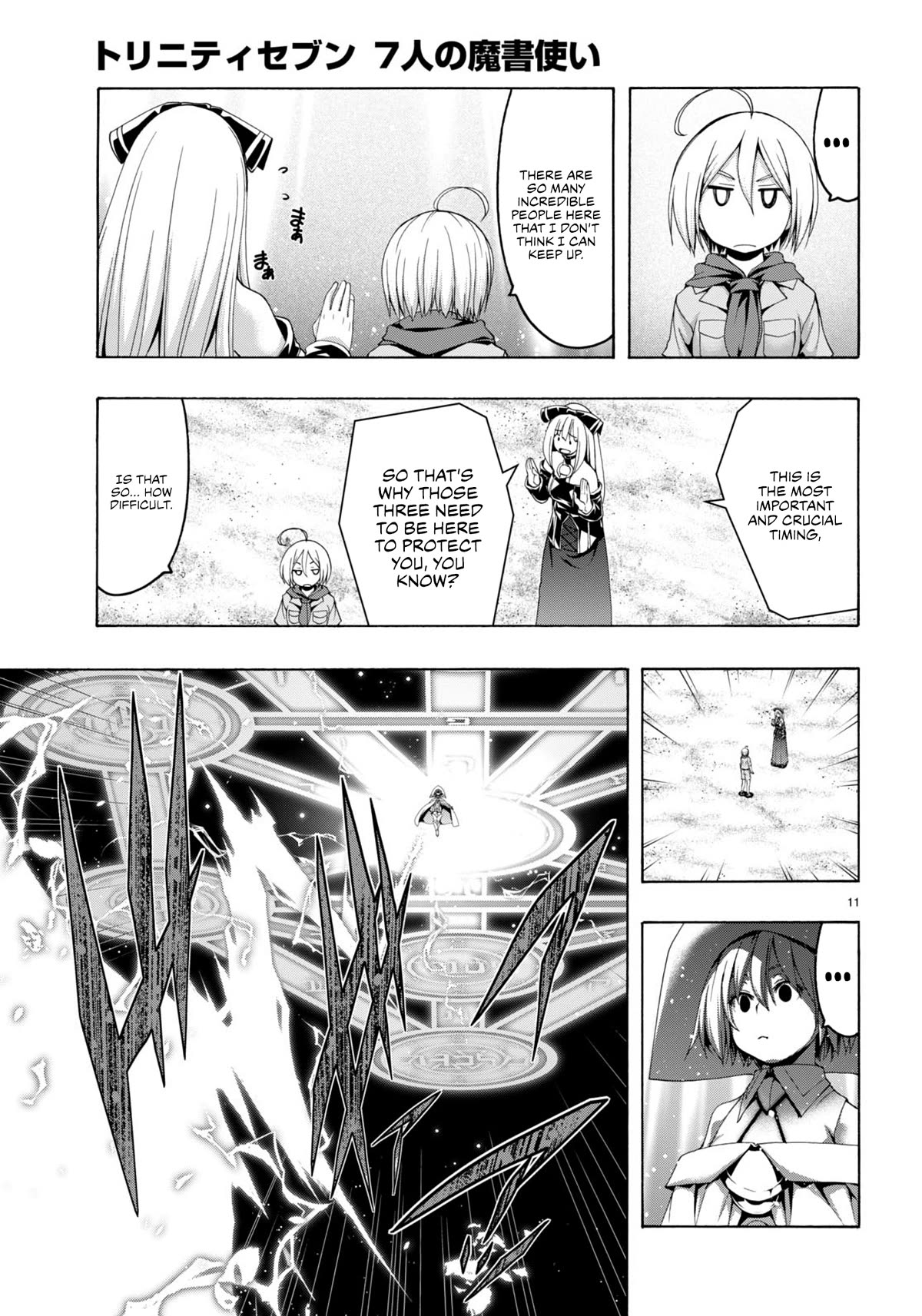 Trinity Seven: 7-Nin no Mahoutsukai chapter 147 page 12