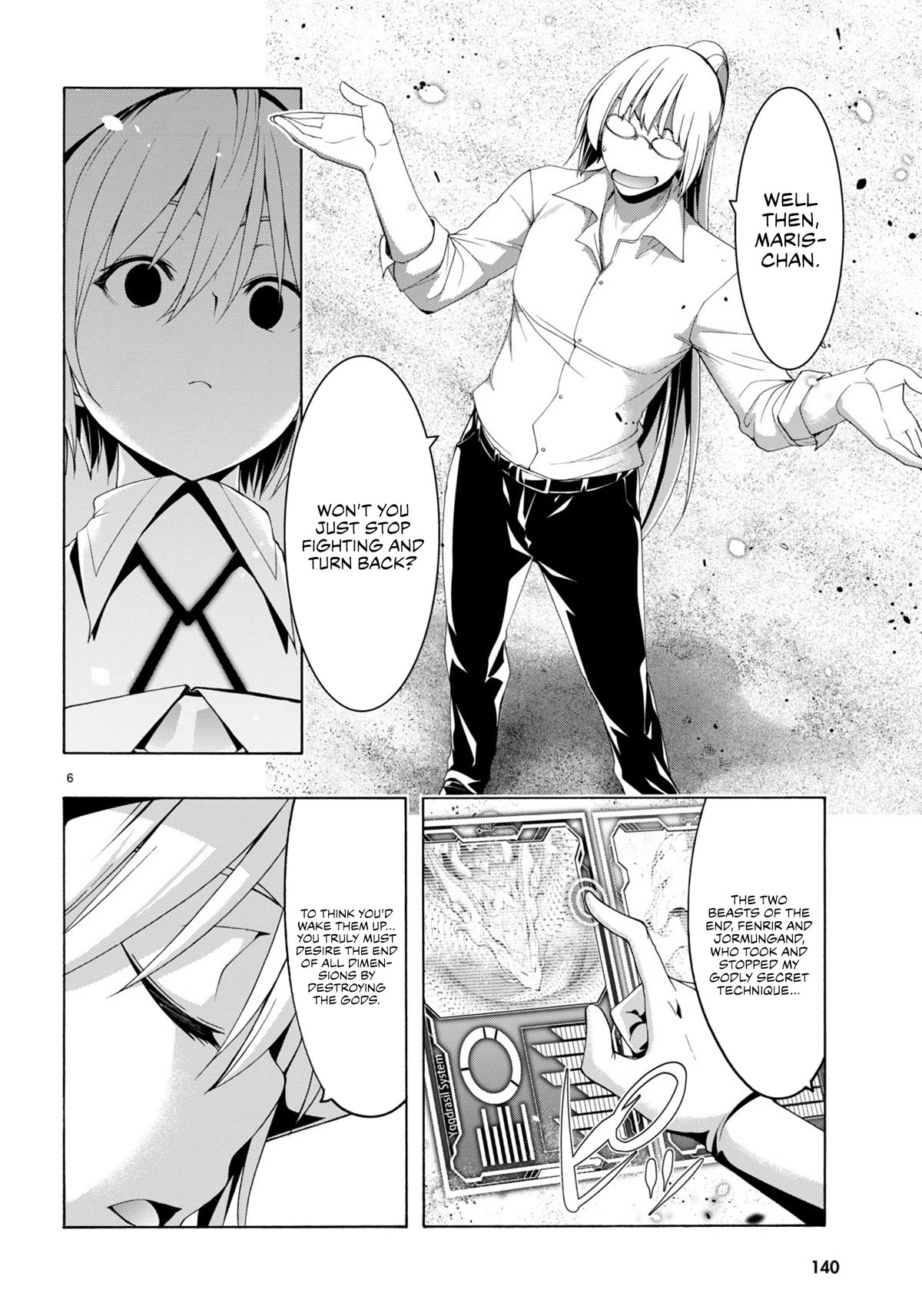Trinity Seven: 7-Nin no Mahoutsukai chapter 147 page 7