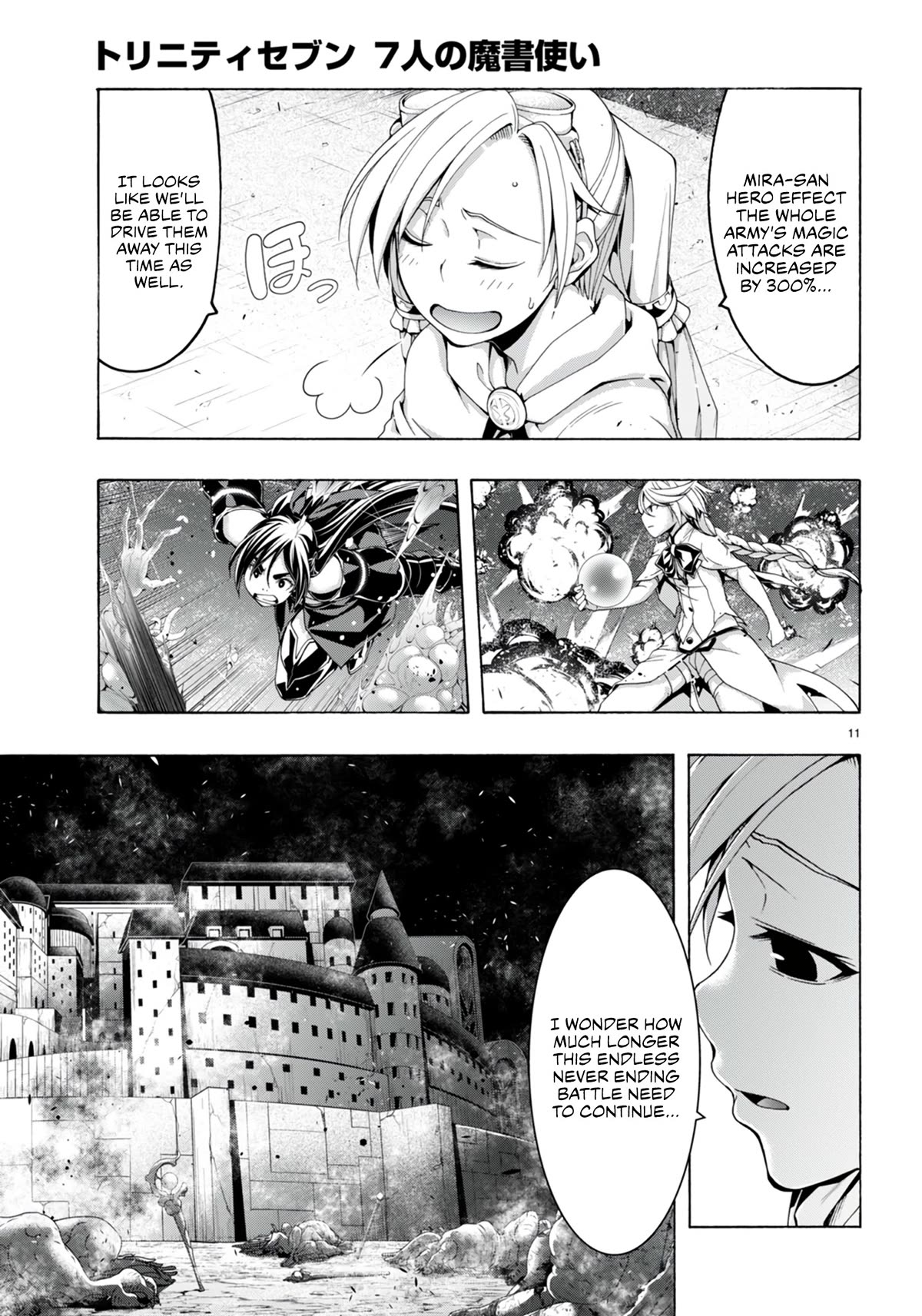 Trinity Seven: 7-Nin no Mahoutsukai chapter 148 page 12