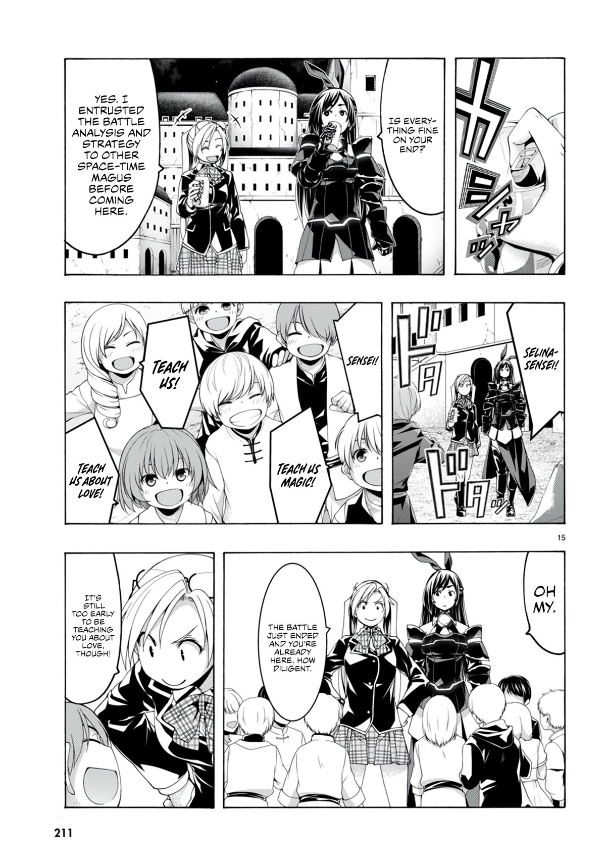 Trinity Seven: 7-Nin no Mahoutsukai chapter 148 page 16