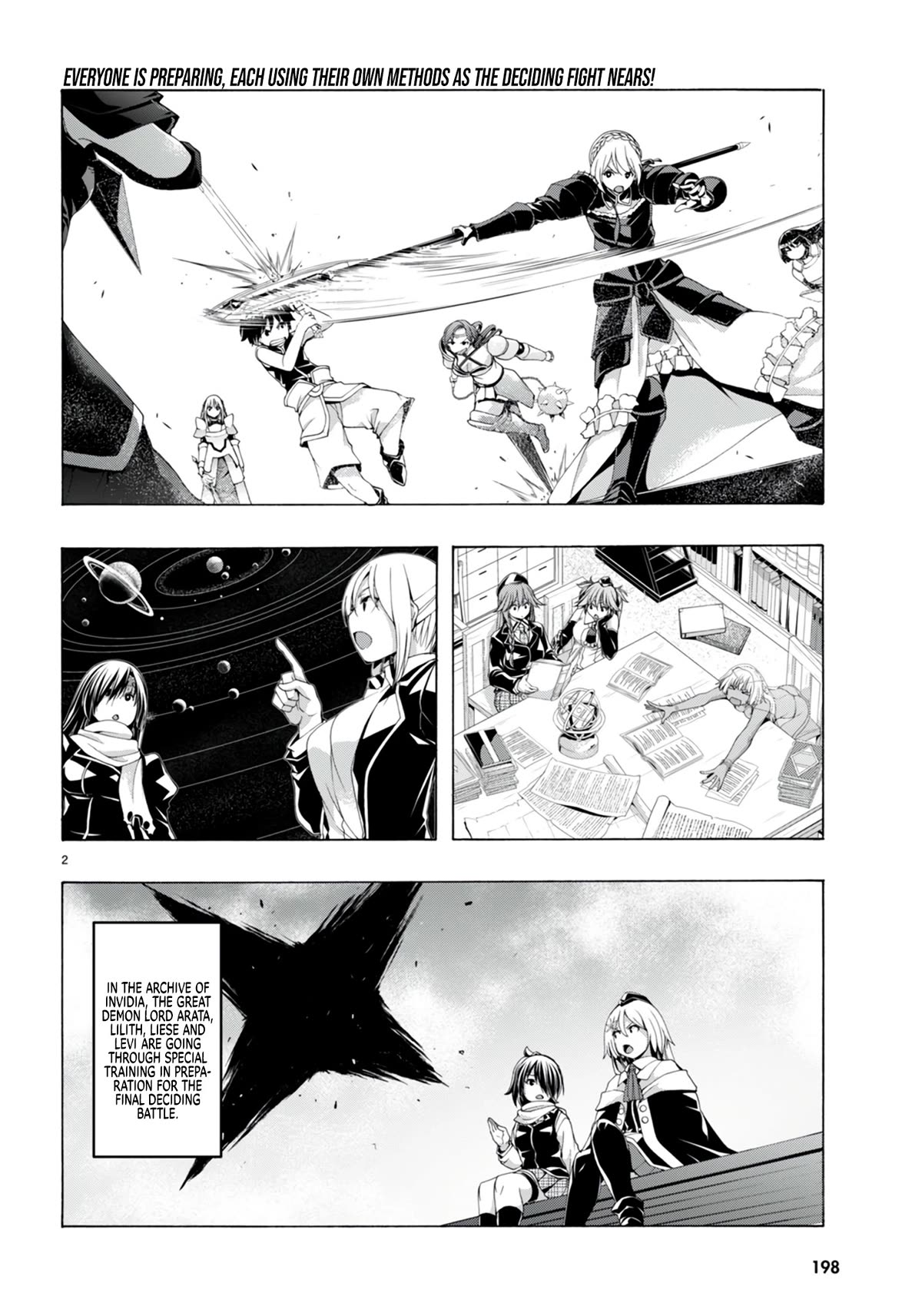 Trinity Seven: 7-Nin no Mahoutsukai chapter 148 page 3