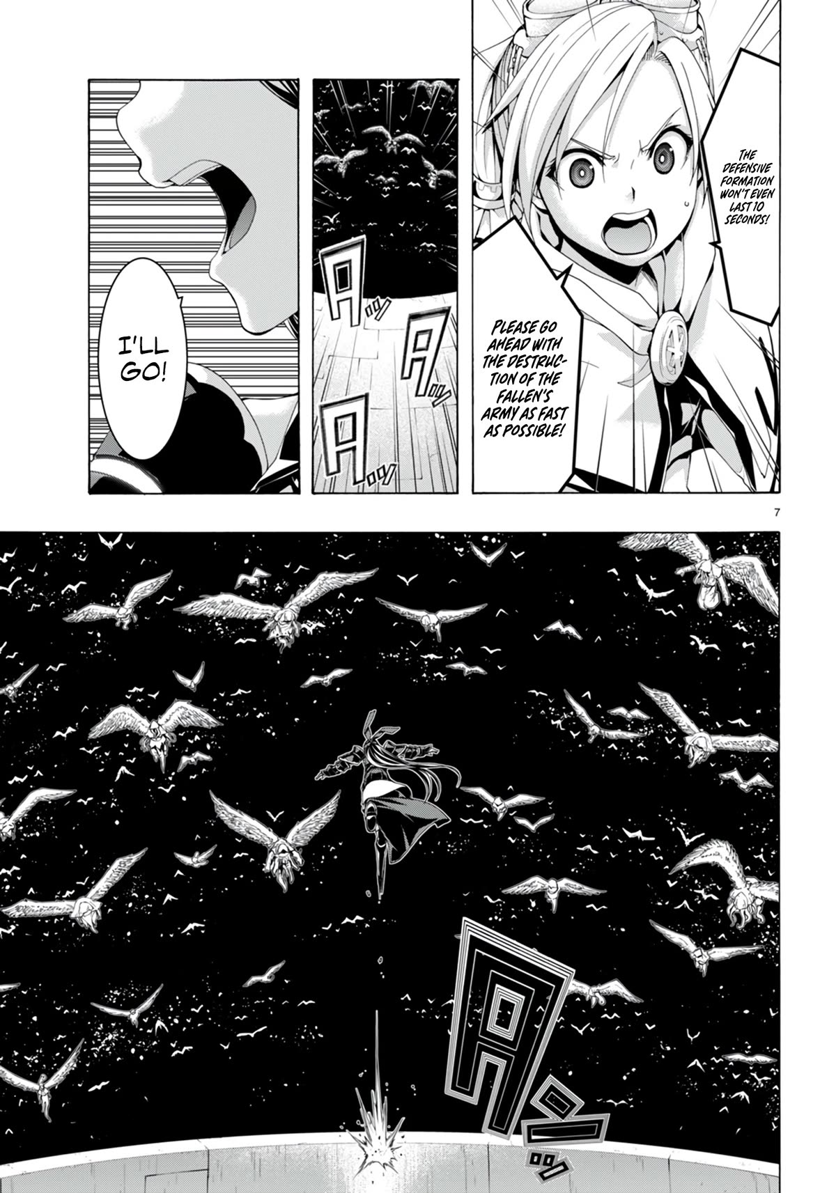 Trinity Seven: 7-Nin no Mahoutsukai chapter 148 page 8