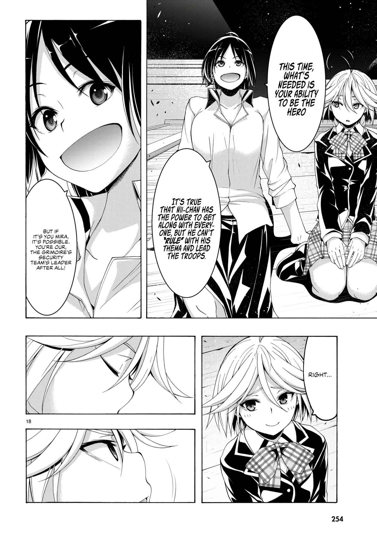 Trinity Seven: 7-Nin no Mahoutsukai chapter 149 page 19