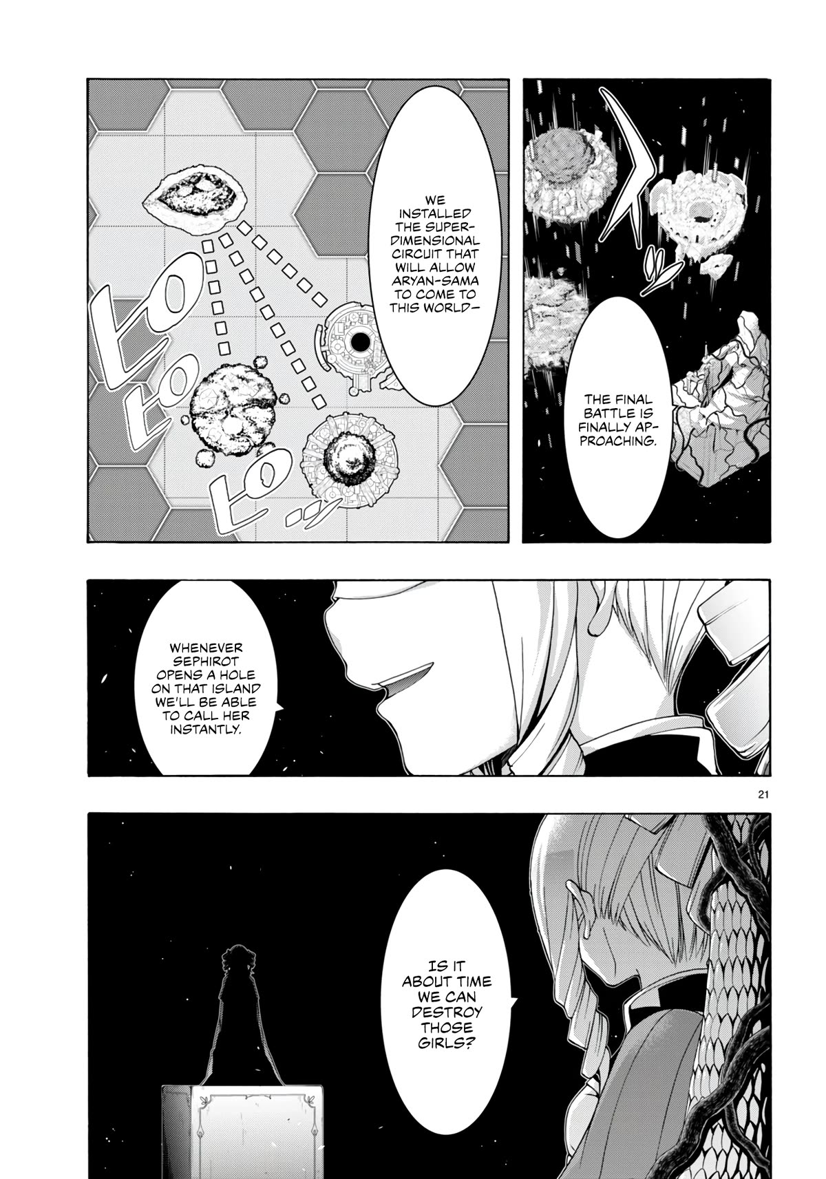 Trinity Seven: 7-Nin no Mahoutsukai chapter 149 page 22