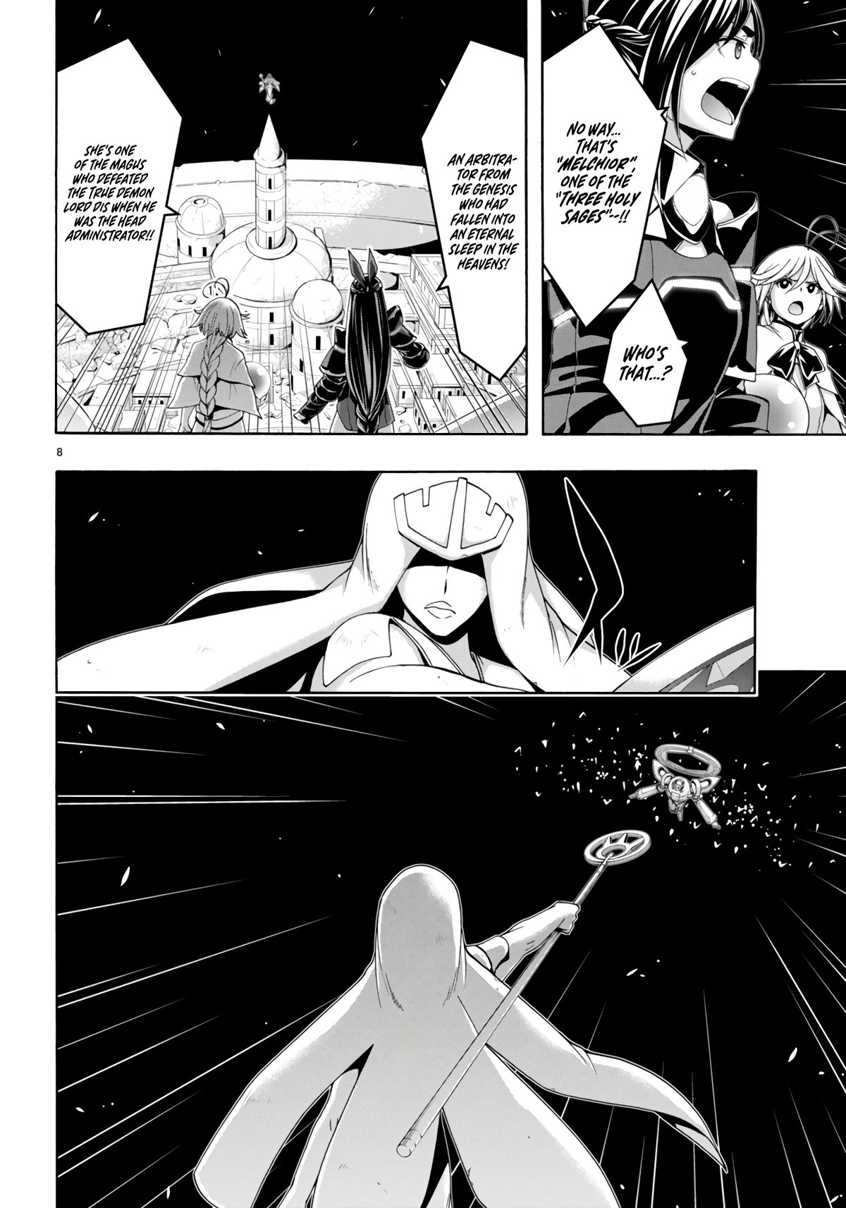 Trinity Seven: 7-Nin no Mahoutsukai chapter 150 page 10