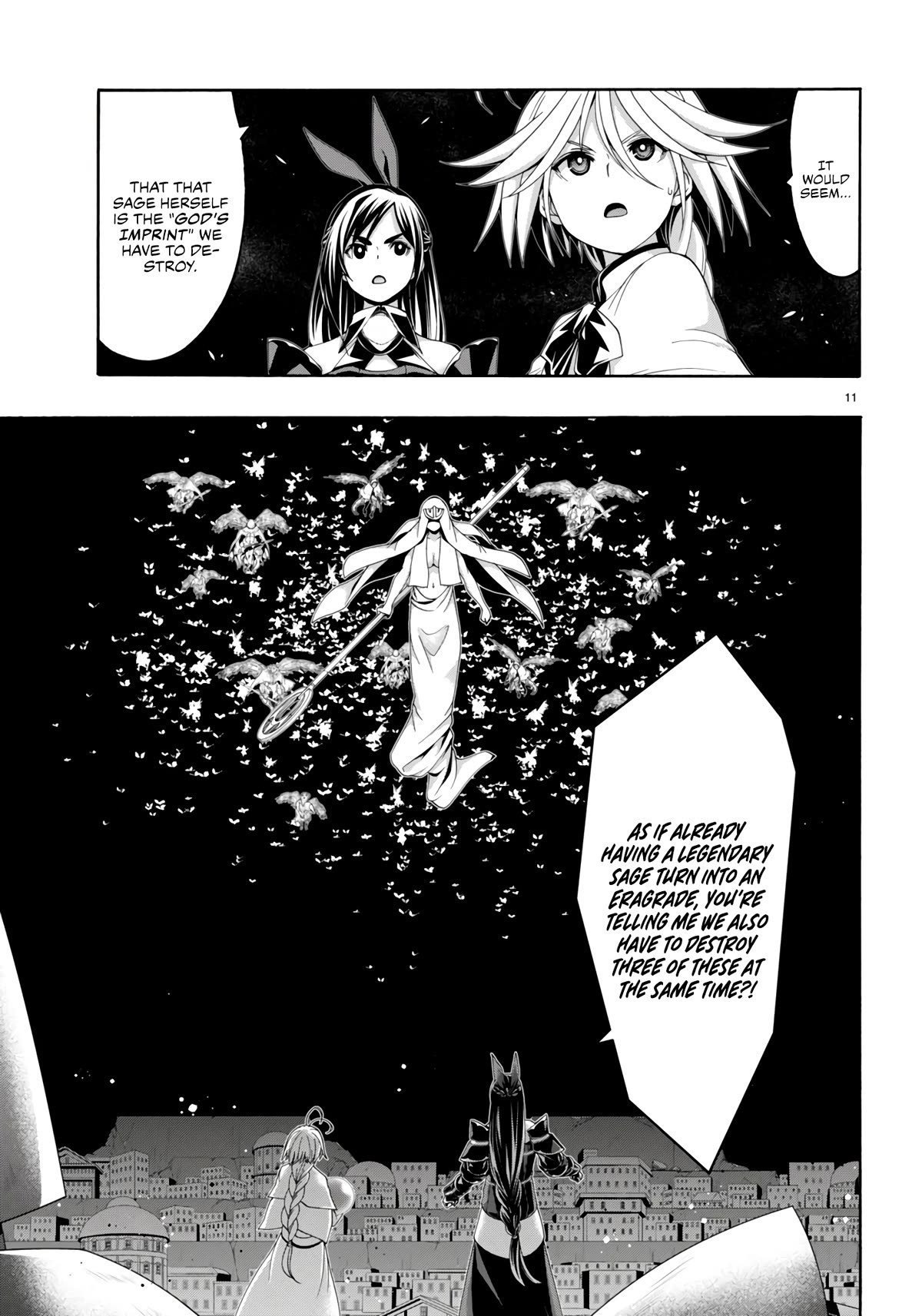 Trinity Seven: 7-Nin no Mahoutsukai chapter 150 page 13