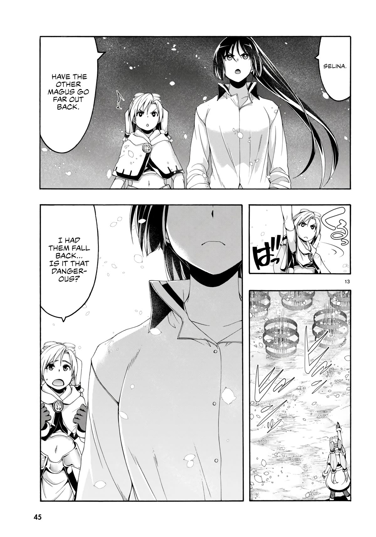 Trinity Seven: 7-Nin no Mahoutsukai chapter 150 page 15