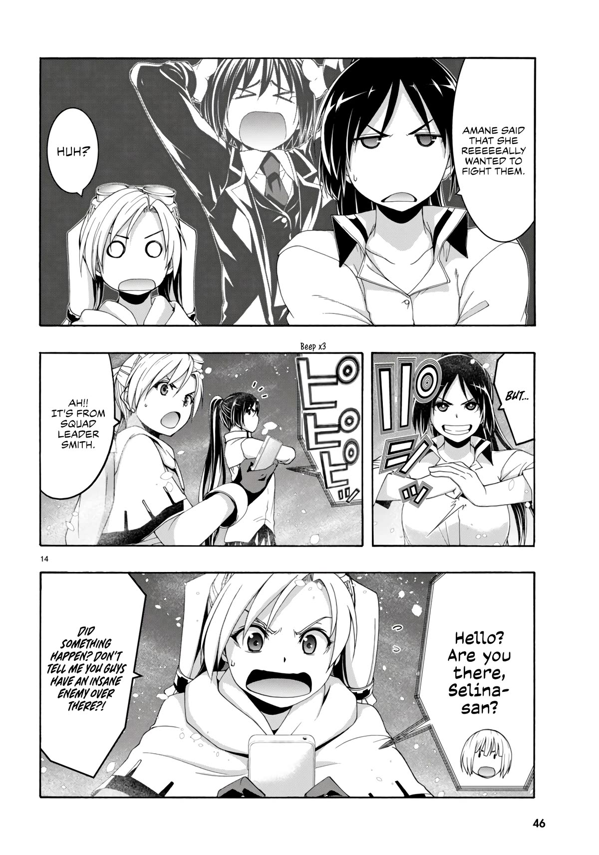 Trinity Seven: 7-Nin no Mahoutsukai chapter 150 page 16