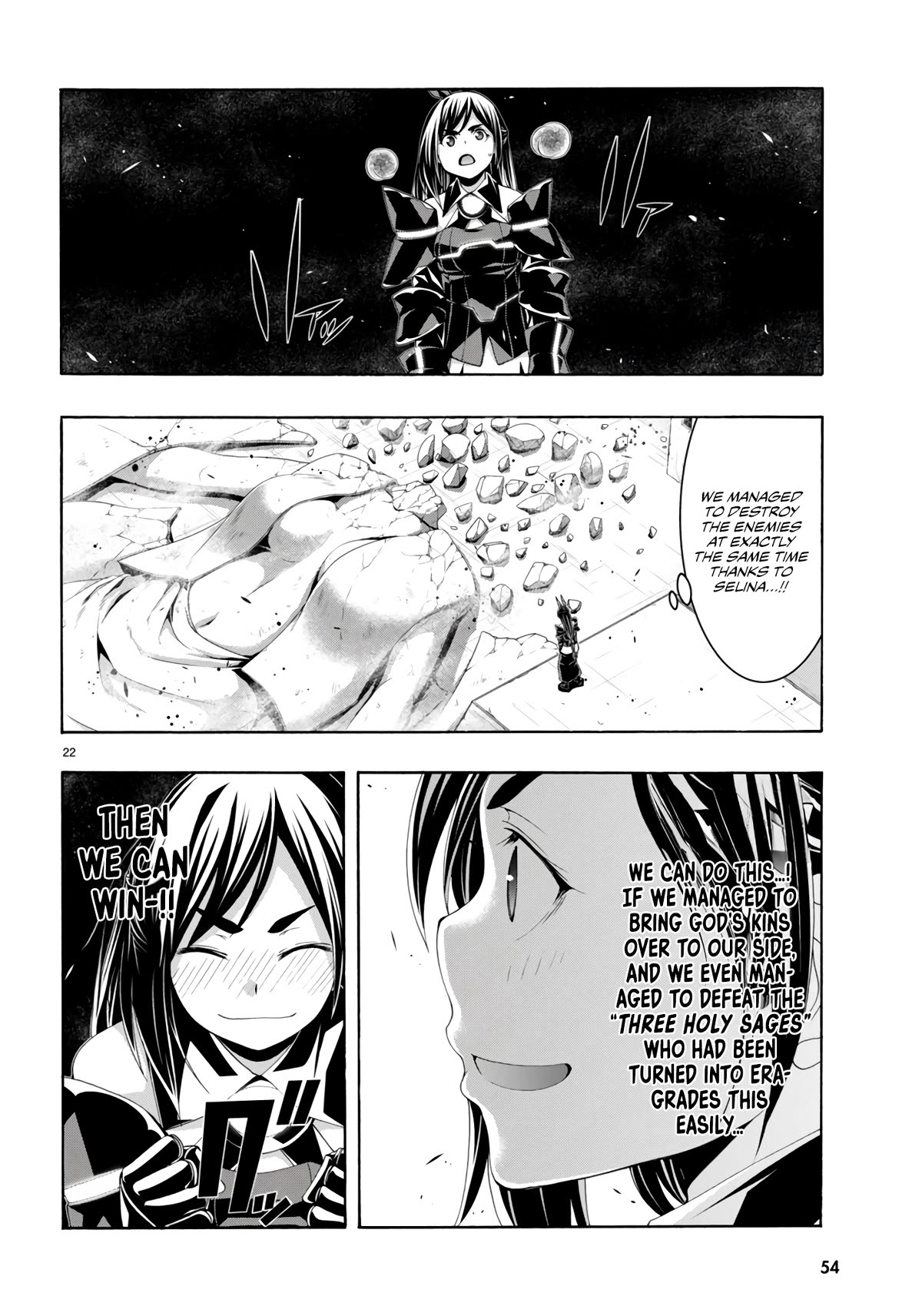 Trinity Seven: 7-Nin no Mahoutsukai chapter 150 page 23
