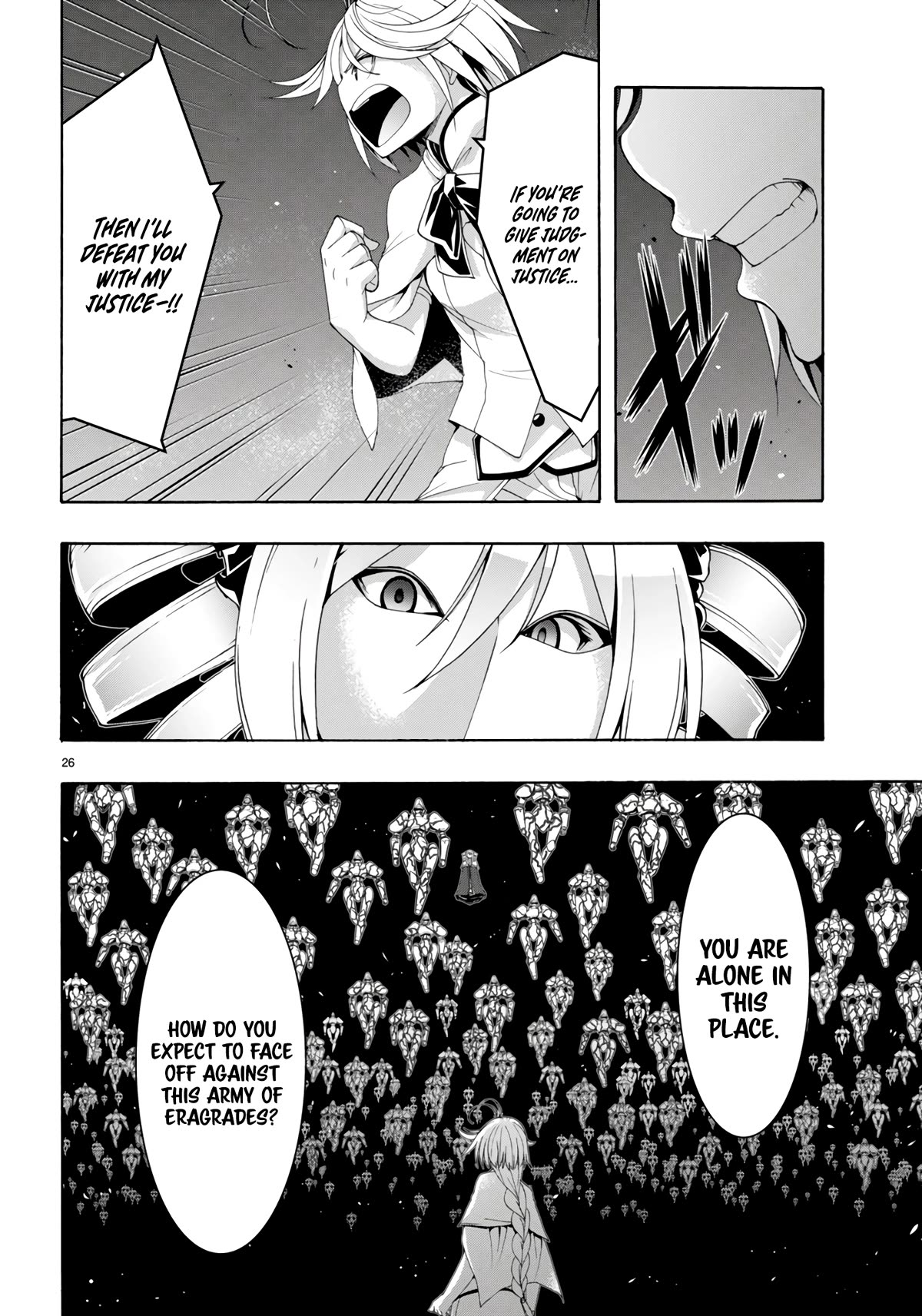 Trinity Seven: 7-Nin no Mahoutsukai chapter 150 page 27