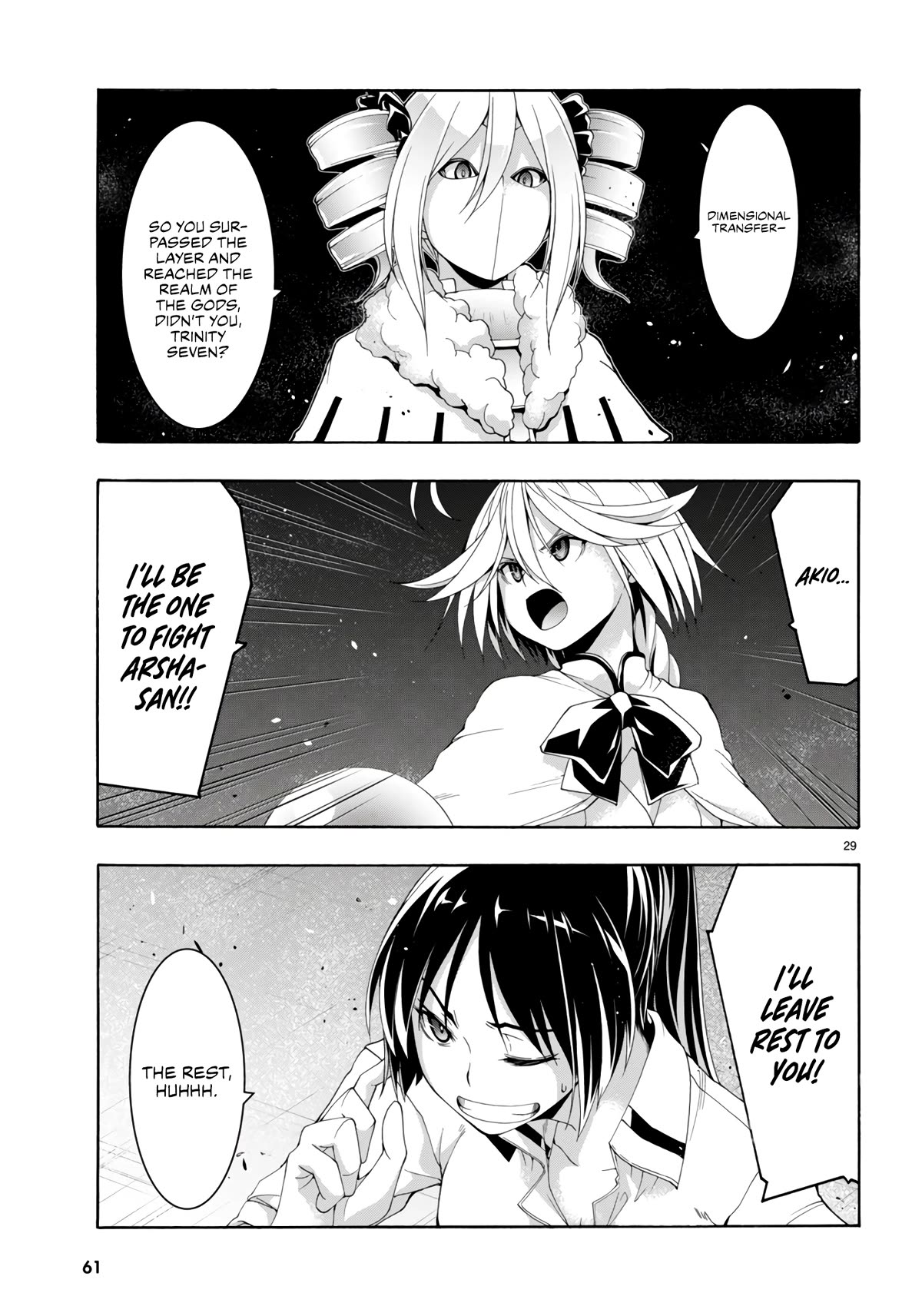 Trinity Seven: 7-Nin no Mahoutsukai chapter 150 page 30