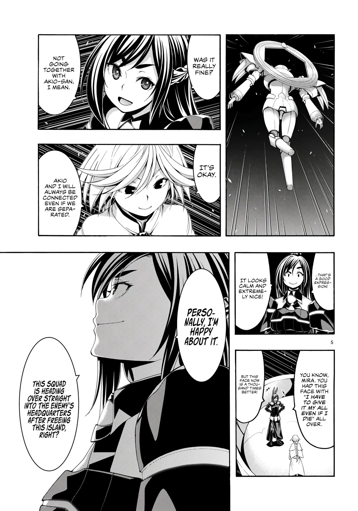 Trinity Seven: 7-Nin no Mahoutsukai chapter 150 page 7