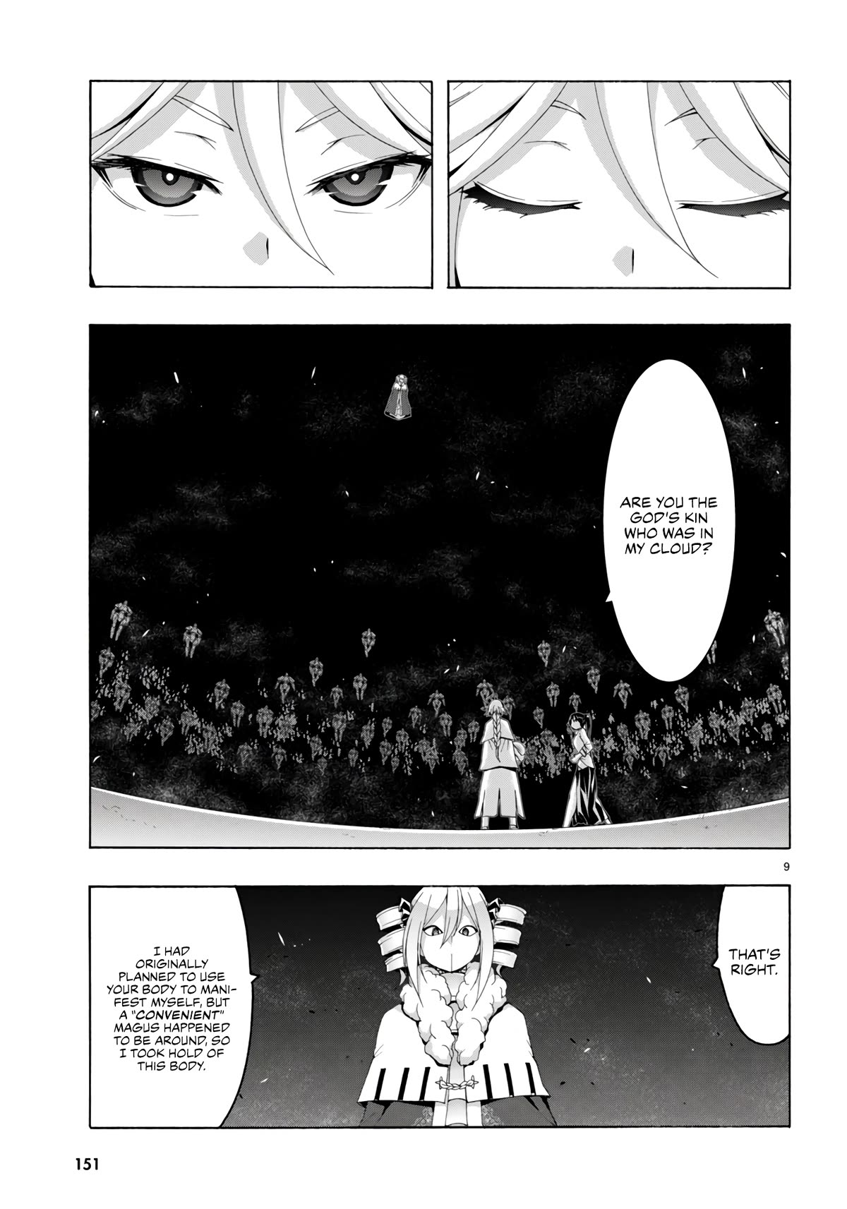 Trinity Seven: 7-Nin no Mahoutsukai chapter 151 page 10