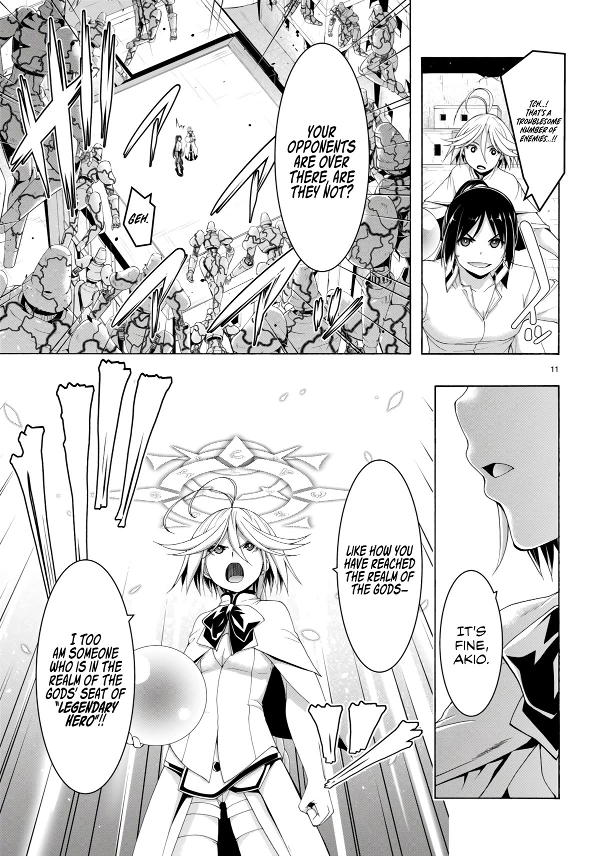 Trinity Seven: 7-Nin no Mahoutsukai chapter 151 page 12