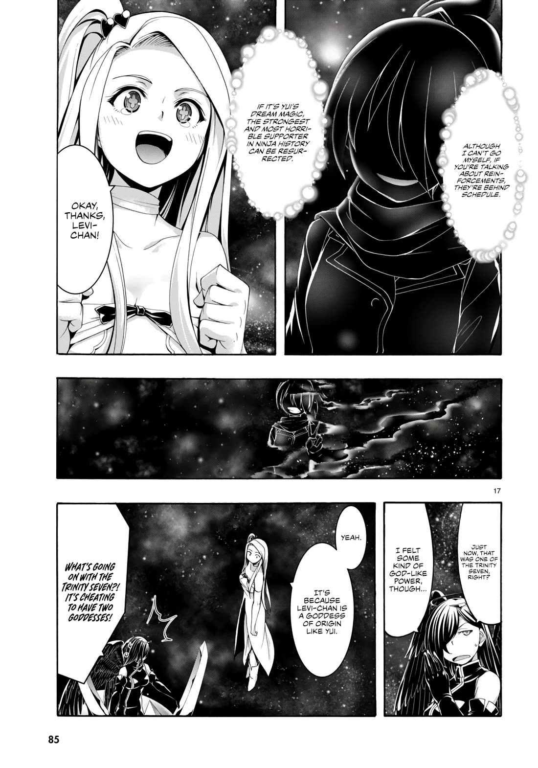 Trinity Seven: 7-Nin no Mahoutsukai chapter 153 page 18