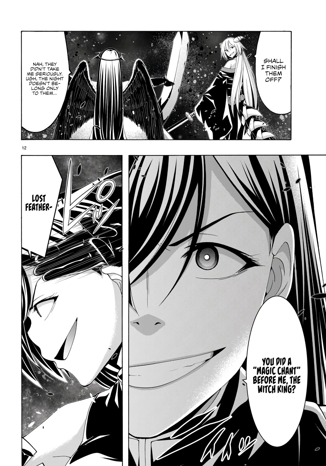 Trinity Seven: 7-Nin no Mahoutsukai chapter 154 page 12