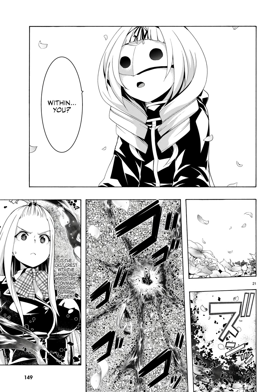 Trinity Seven: 7-Nin no Mahoutsukai chapter 154 page 19