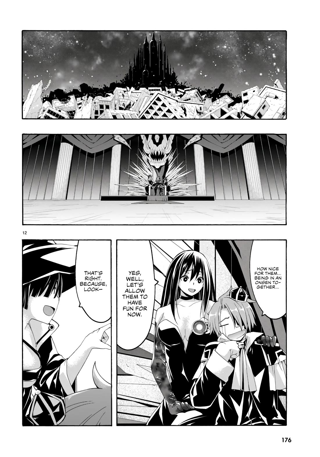 Trinity Seven: 7-Nin no Mahoutsukai chapter 155 page 12