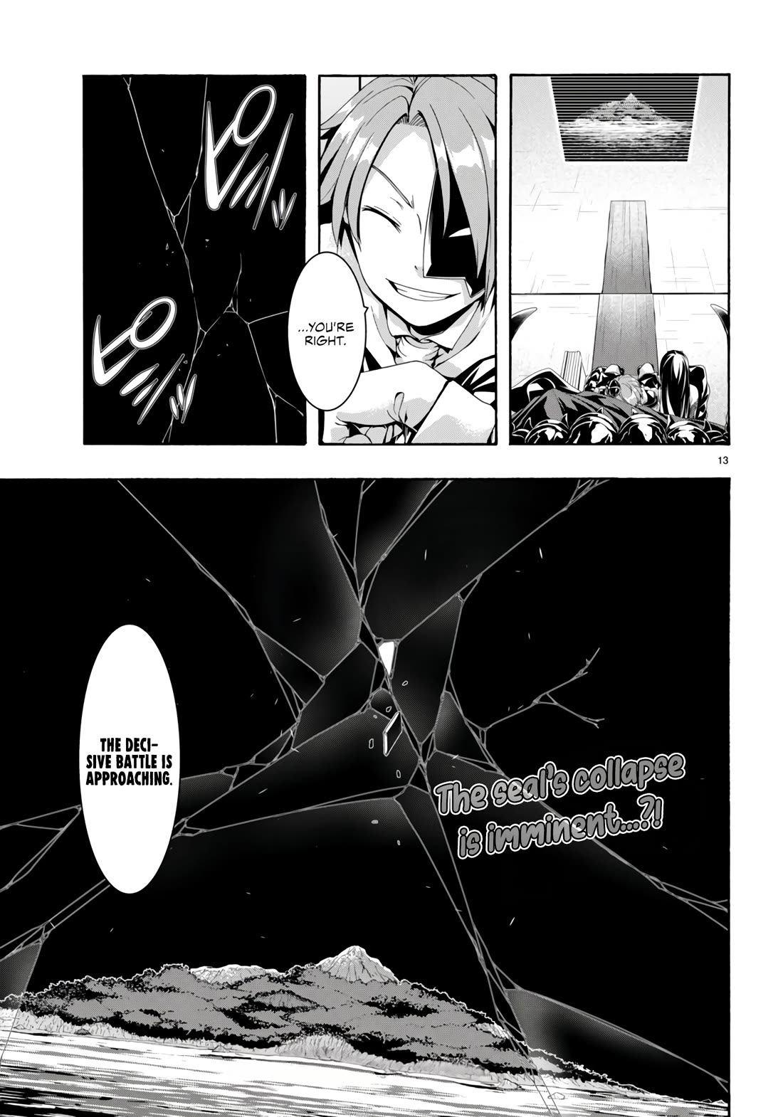 Trinity Seven: 7-Nin no Mahoutsukai chapter 155 page 13