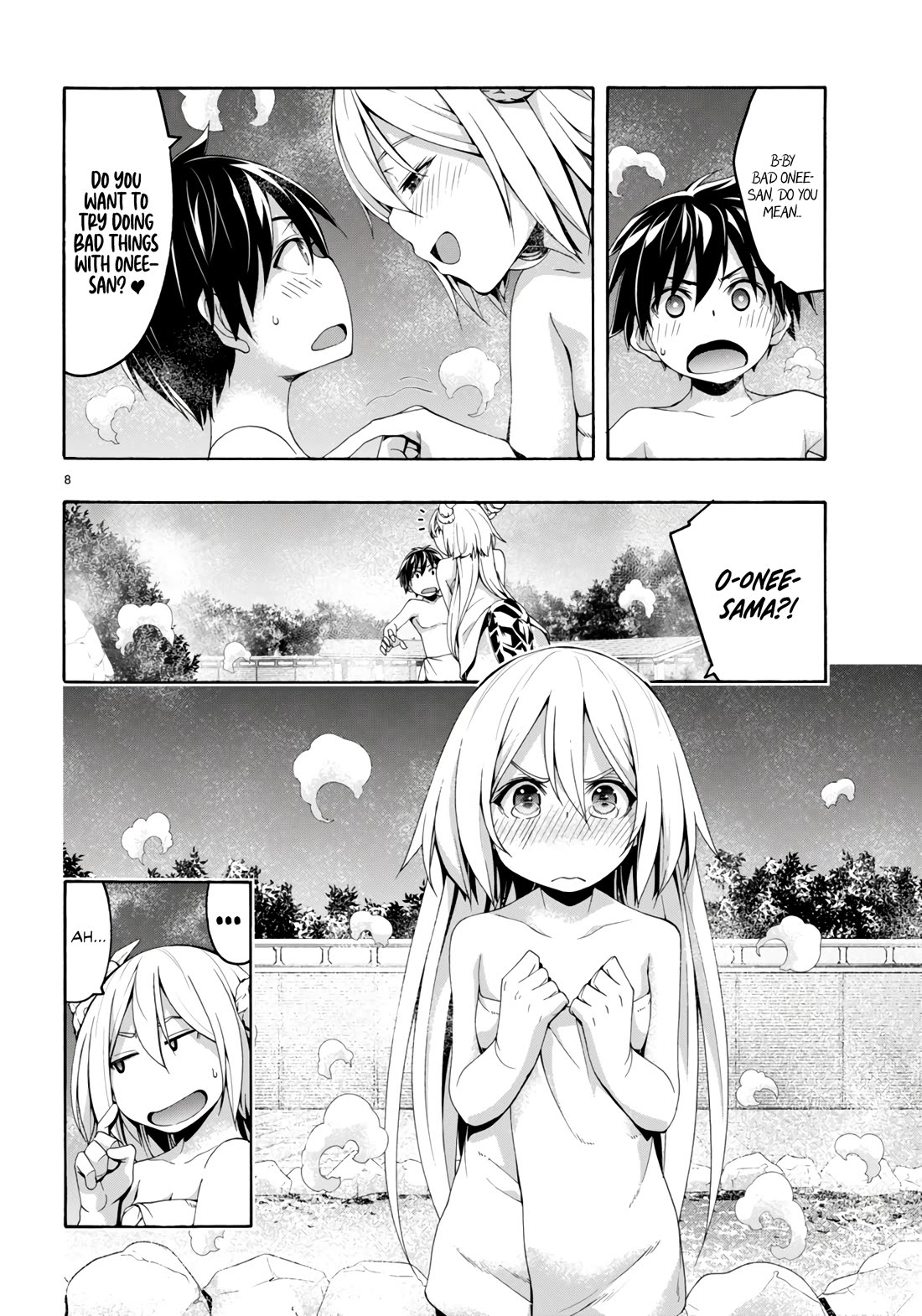 Trinity Seven: 7-Nin no Mahoutsukai chapter 155 page 8