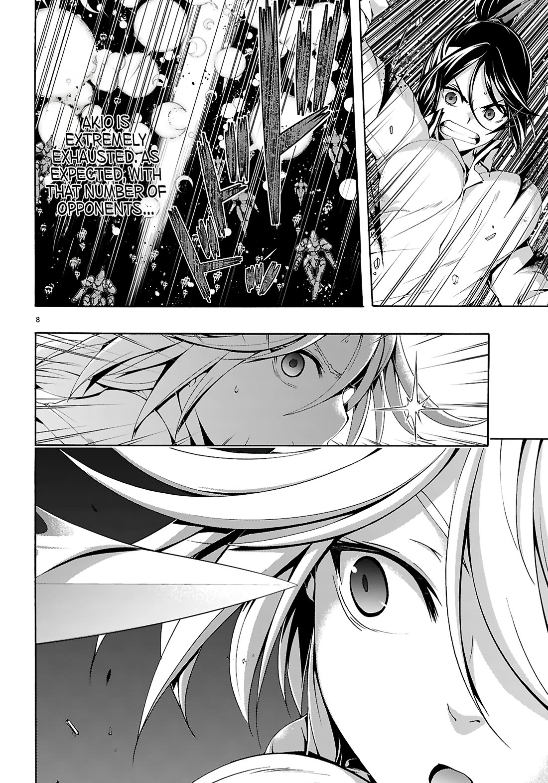 Trinity Seven: 7-Nin no Mahoutsukai chapter 156 page 9