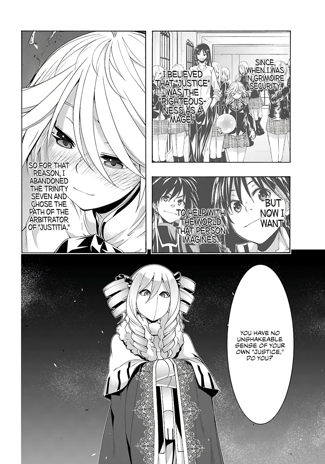 Trinity Seven: 7-Nin no Mahoutsukai chapter 157 page 13