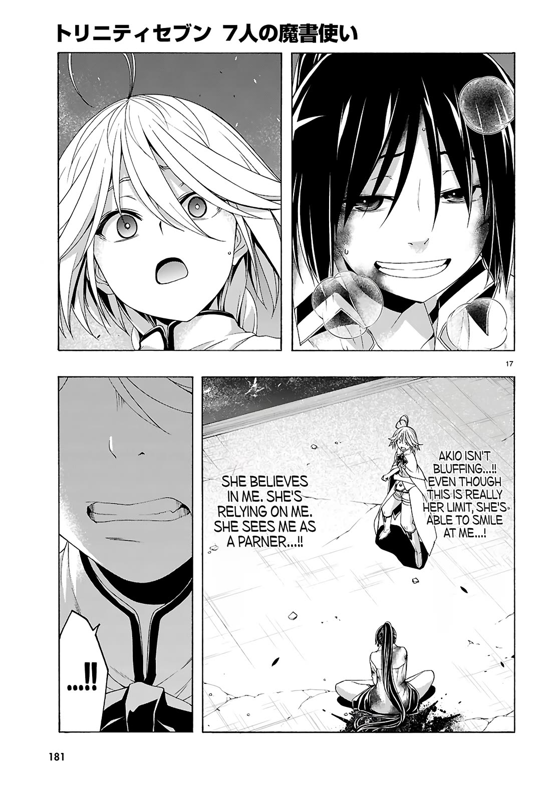 Trinity Seven: 7-Nin no Mahoutsukai chapter 157 page 18