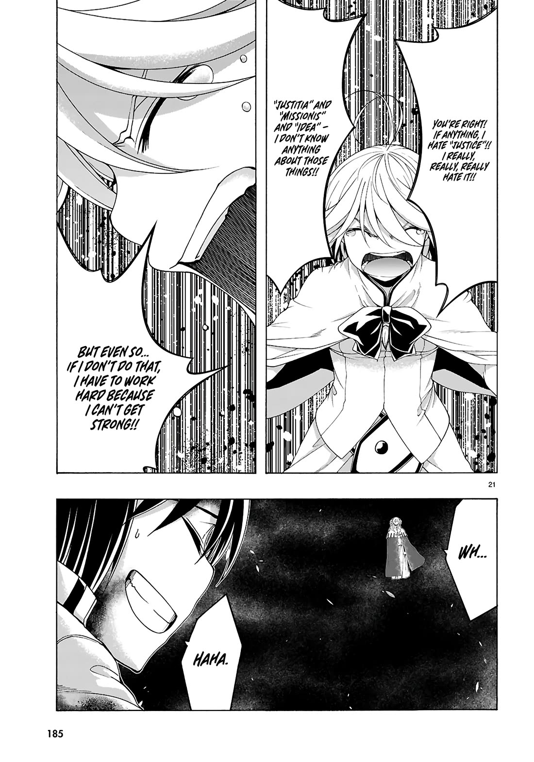 Trinity Seven: 7-Nin no Mahoutsukai chapter 157 page 22