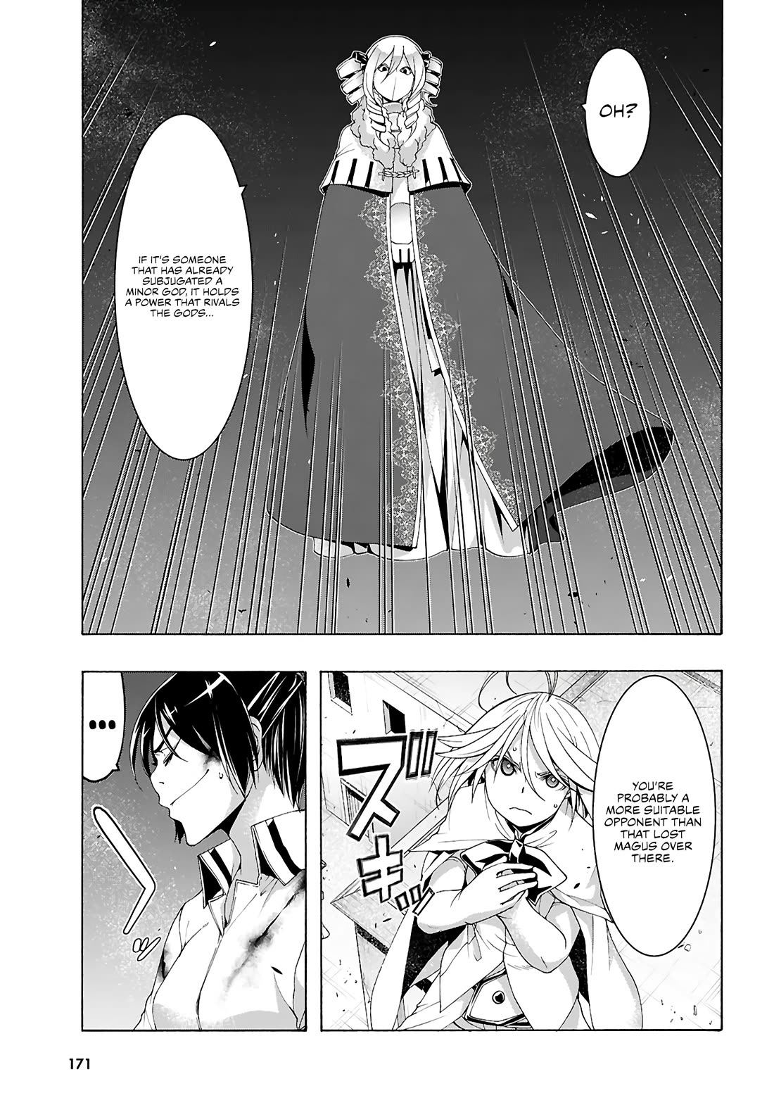 Trinity Seven: 7-Nin no Mahoutsukai chapter 157 page 8
