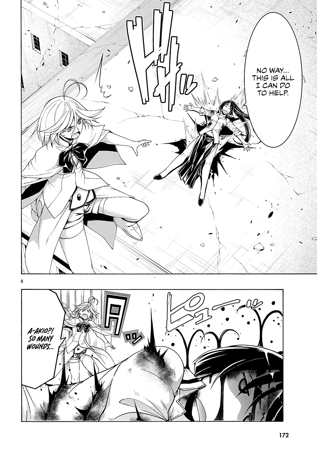 Trinity Seven: 7-Nin no Mahoutsukai chapter 157 page 9