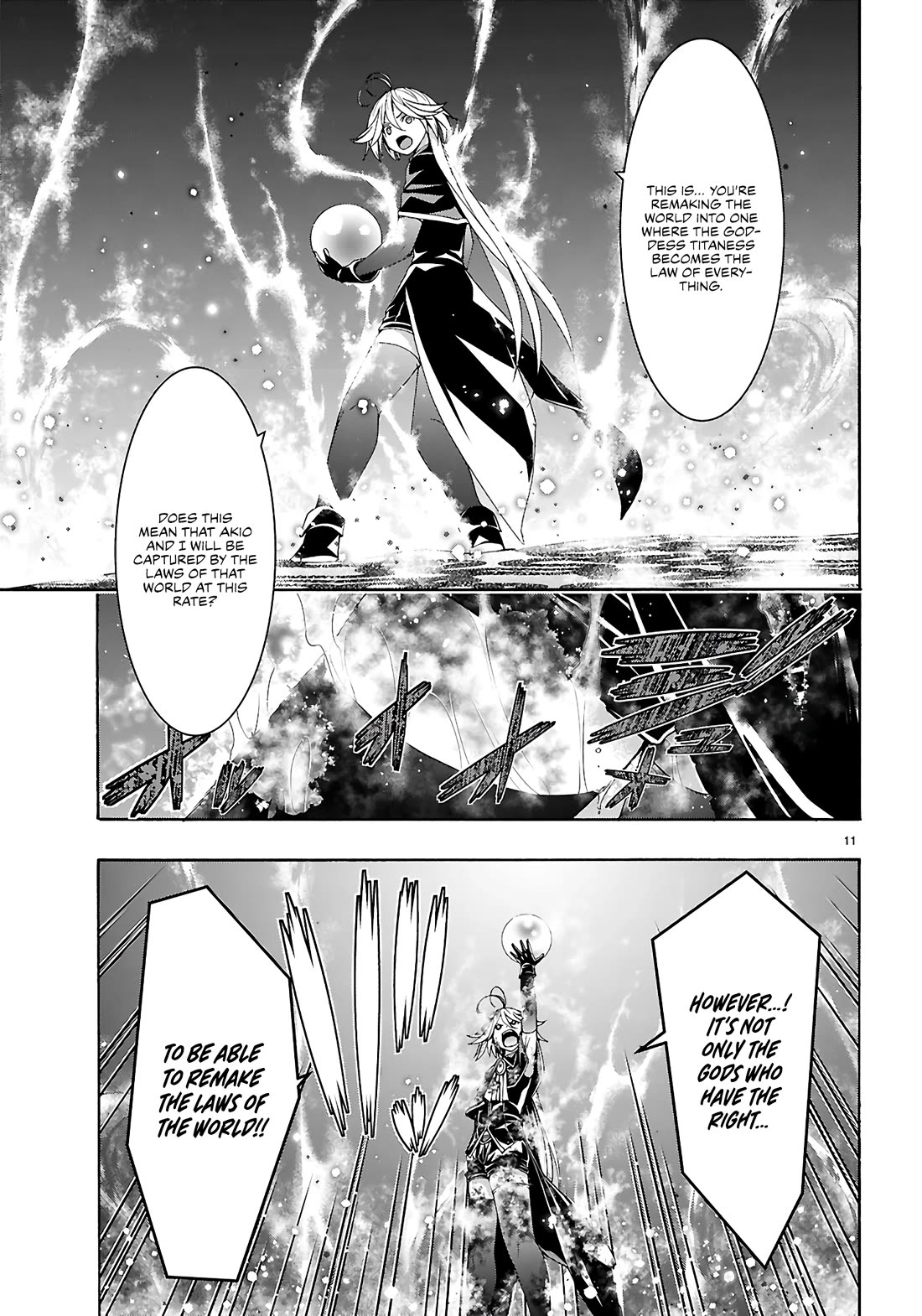 Trinity Seven: 7-Nin no Mahoutsukai chapter 158 page 12