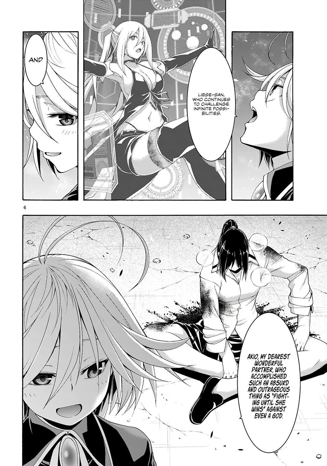 Trinity Seven: 7-Nin no Mahoutsukai chapter 158 page 7