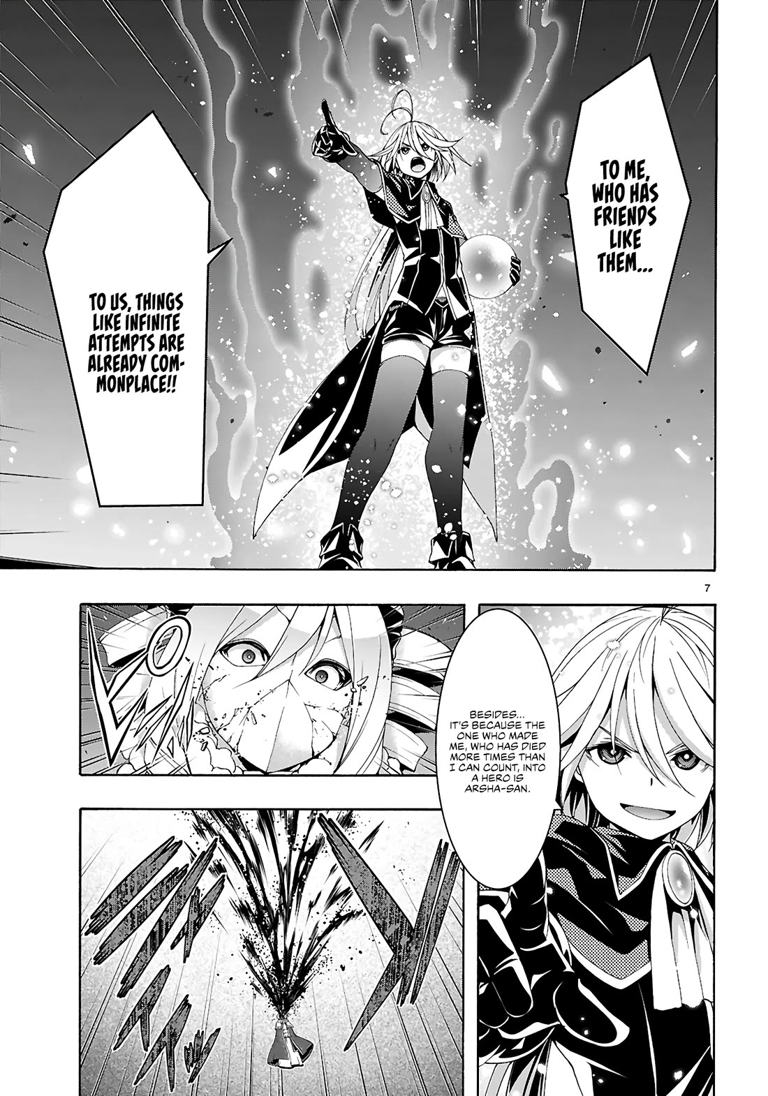 Trinity Seven: 7-Nin no Mahoutsukai chapter 158 page 8