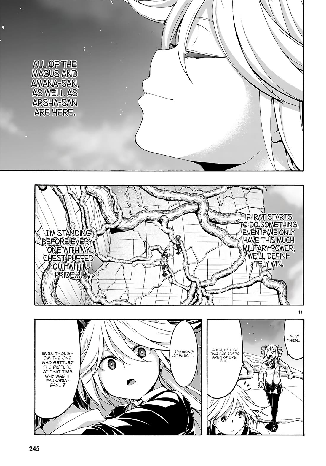 Trinity Seven: 7-Nin no Mahoutsukai chapter 159 page 12