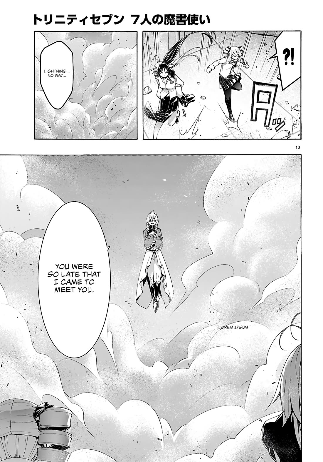 Trinity Seven: 7-Nin no Mahoutsukai chapter 159 page 14