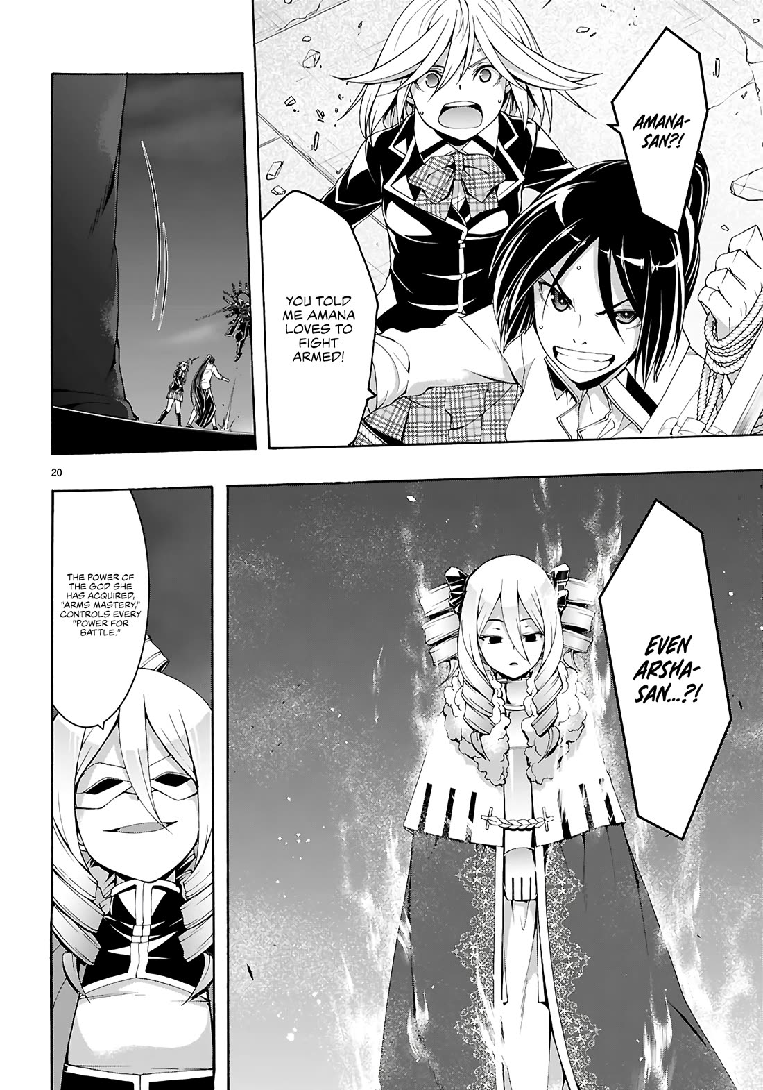 Trinity Seven: 7-Nin no Mahoutsukai chapter 159 page 21