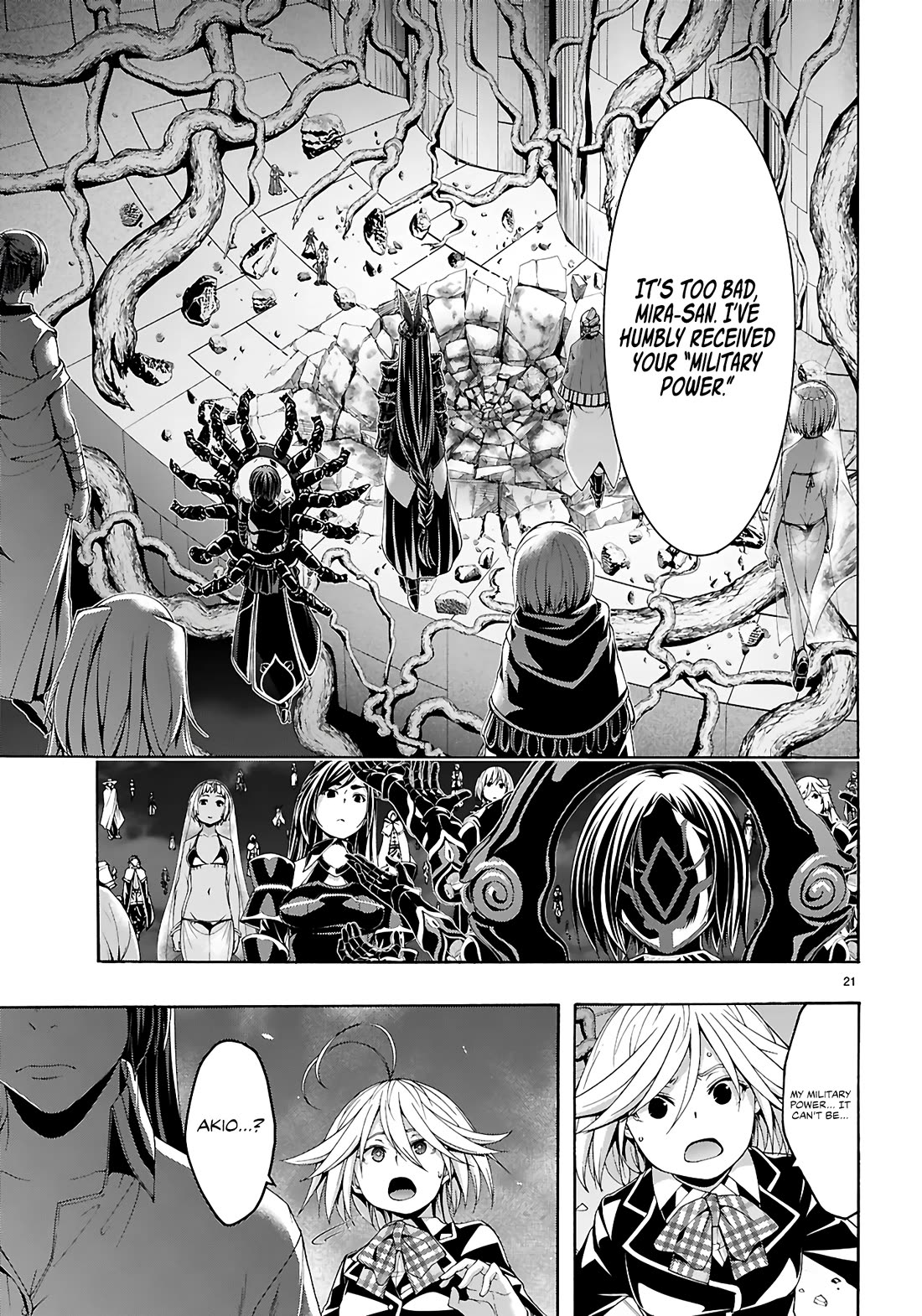 Trinity Seven: 7-Nin no Mahoutsukai chapter 159 page 22