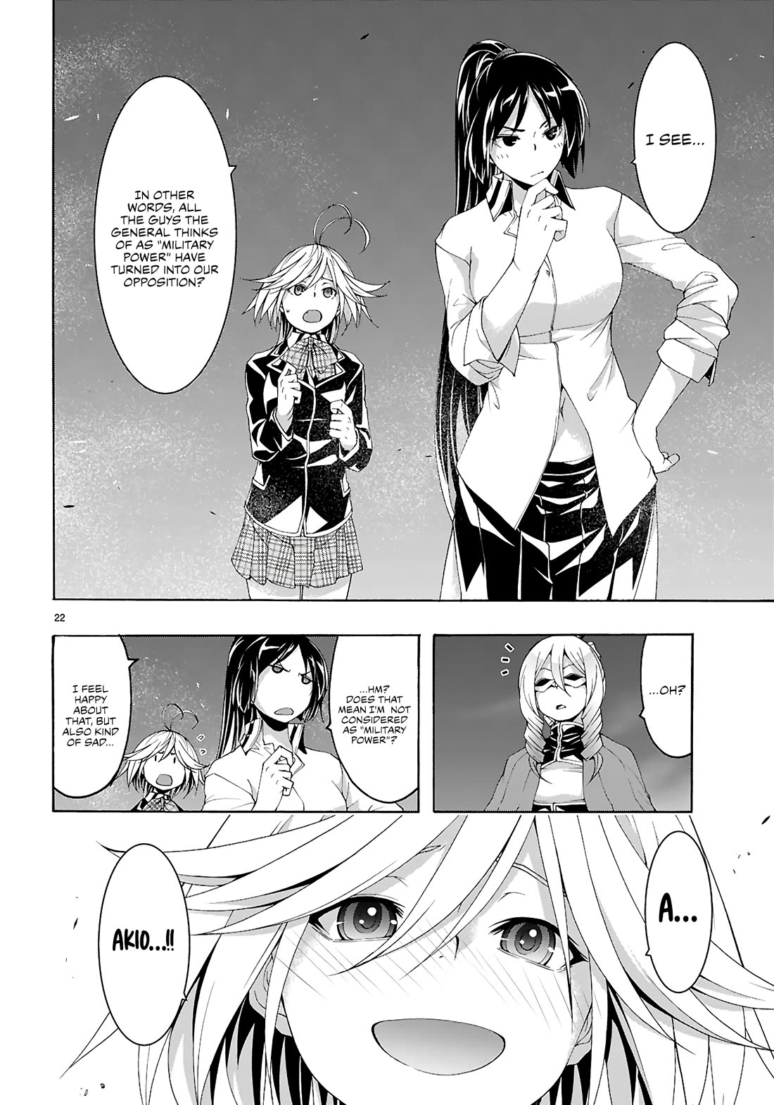 Trinity Seven: 7-Nin no Mahoutsukai chapter 159 page 23