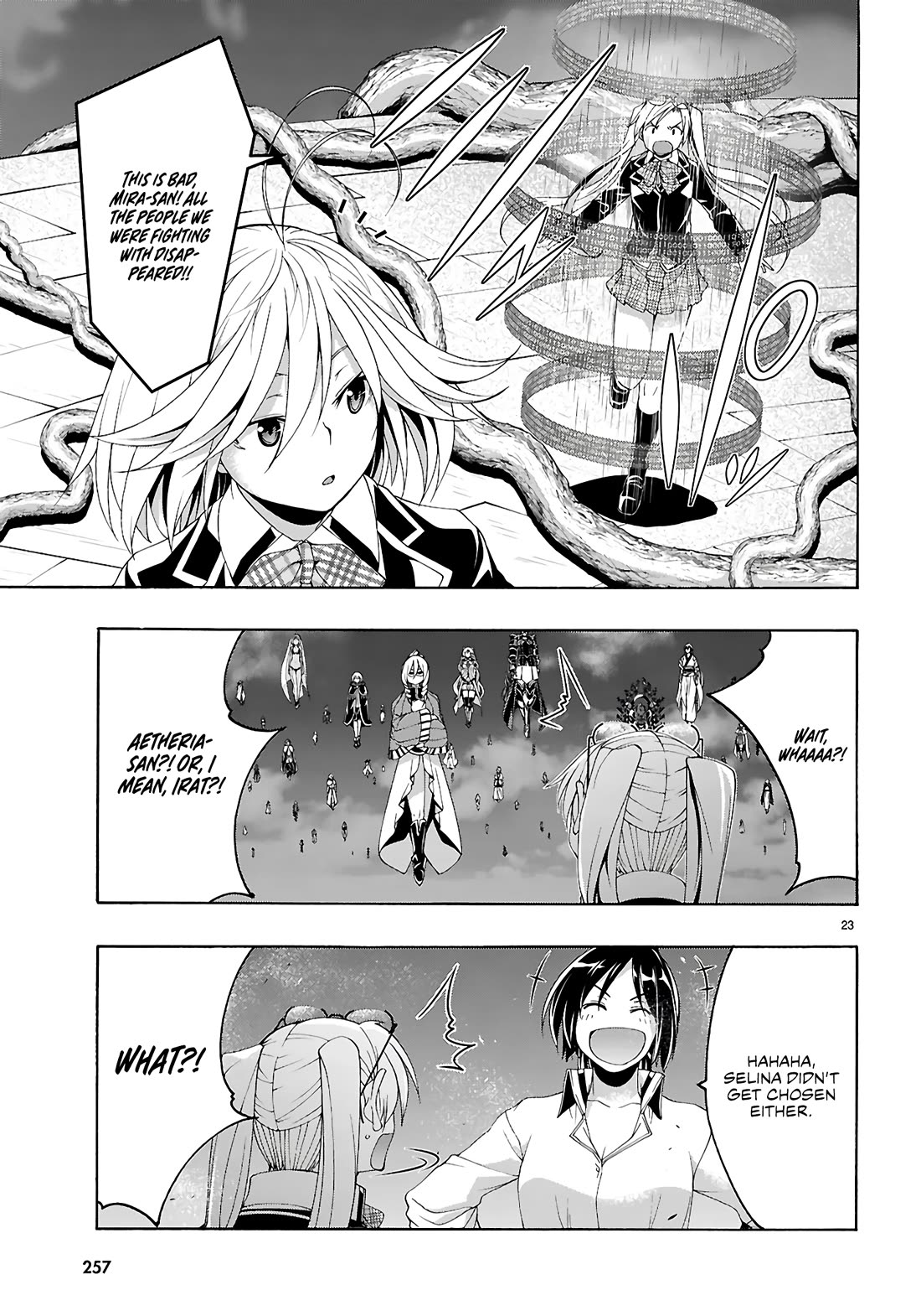 Trinity Seven: 7-Nin no Mahoutsukai chapter 159 page 24