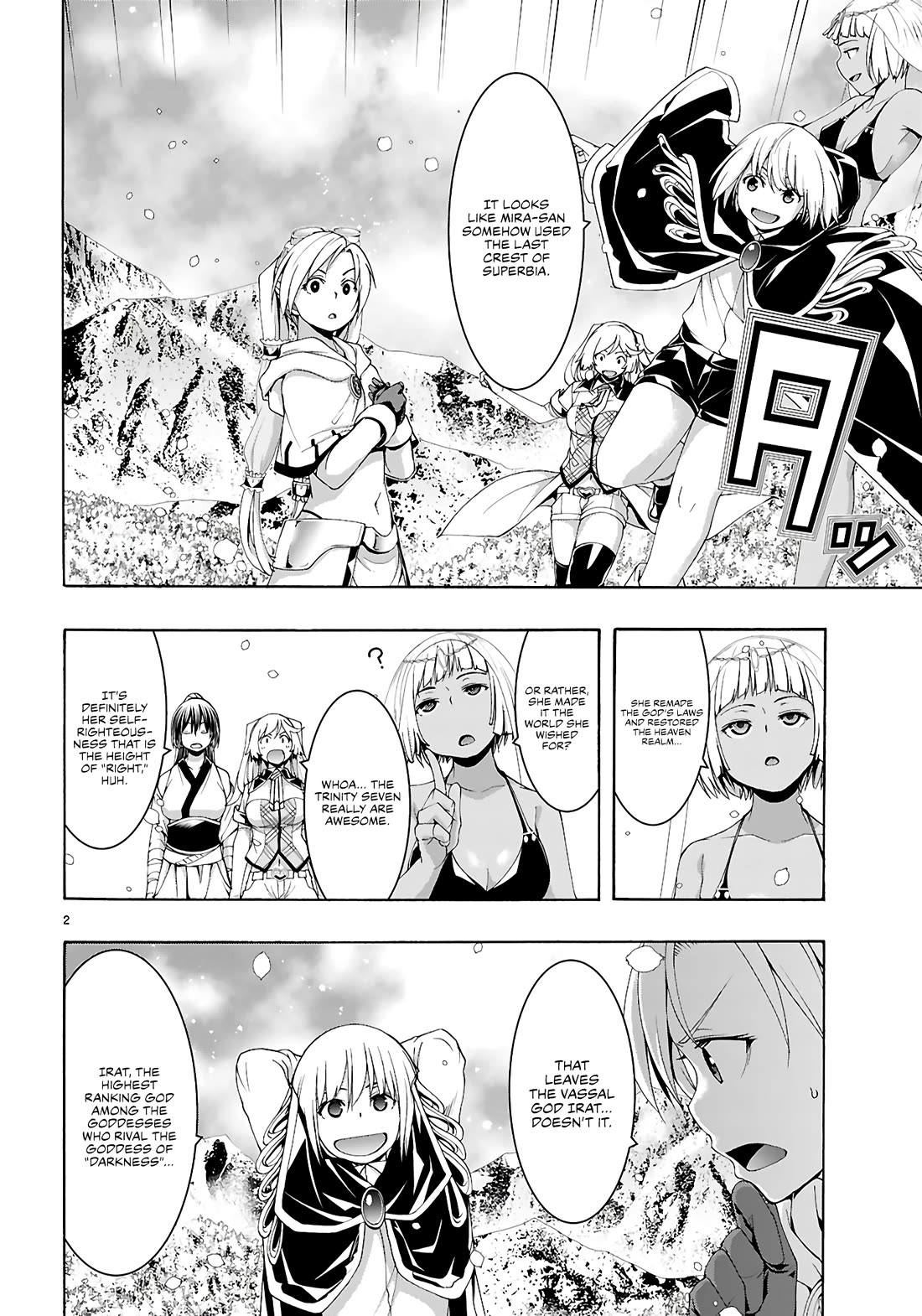 Trinity Seven: 7-Nin no Mahoutsukai chapter 159 page 3