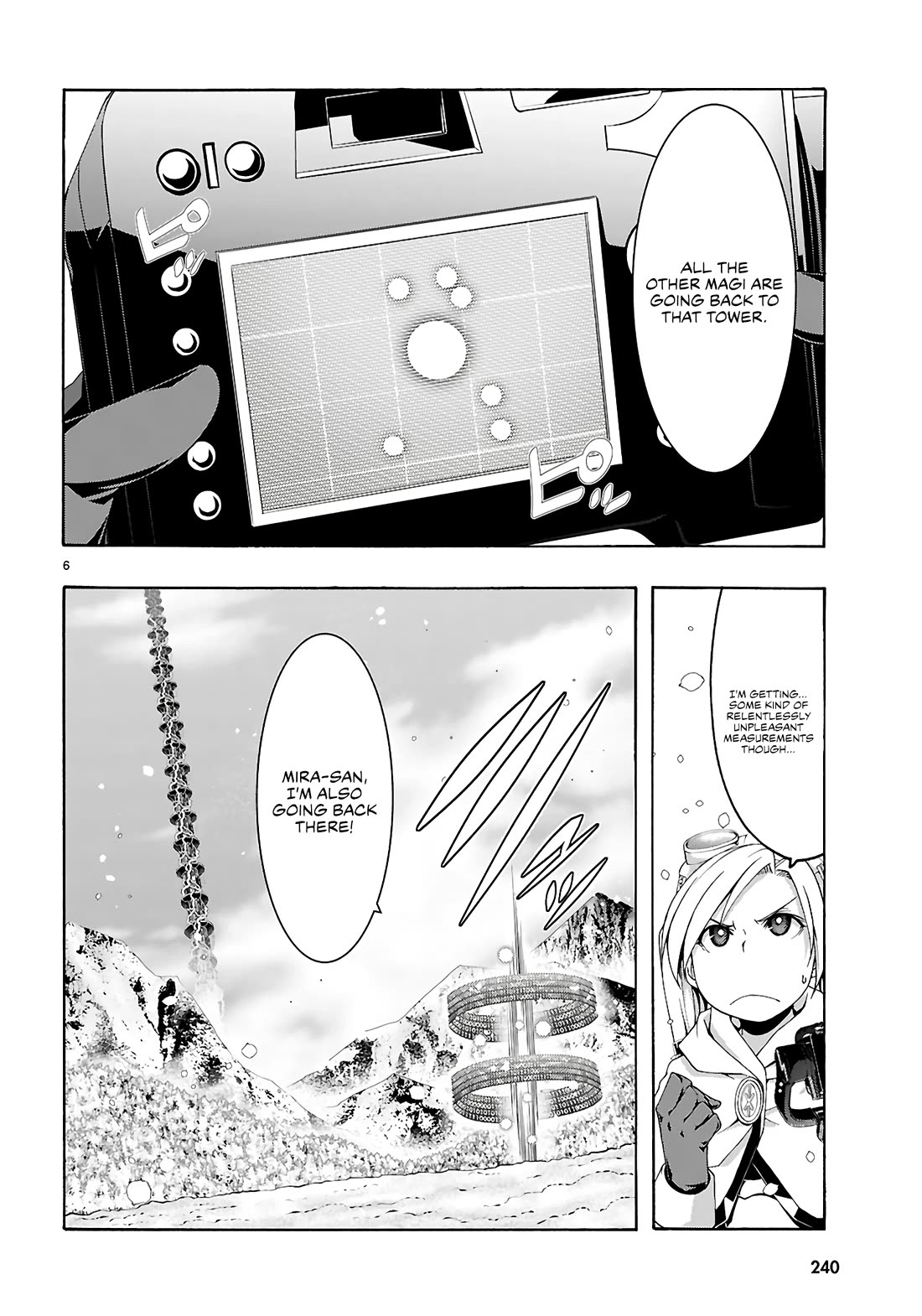 Trinity Seven: 7-Nin no Mahoutsukai chapter 159 page 7