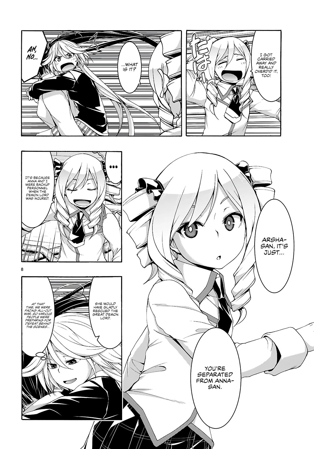 Trinity Seven: 7-Nin no Mahoutsukai chapter 159 page 9