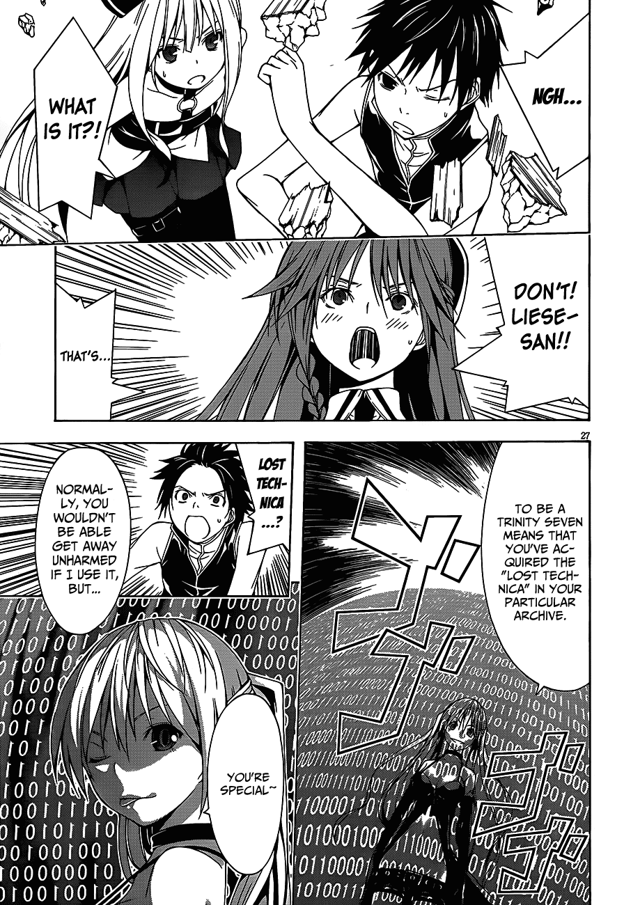 Trinity Seven: 7-Nin no Mahoutsukai chapter 16 page 28