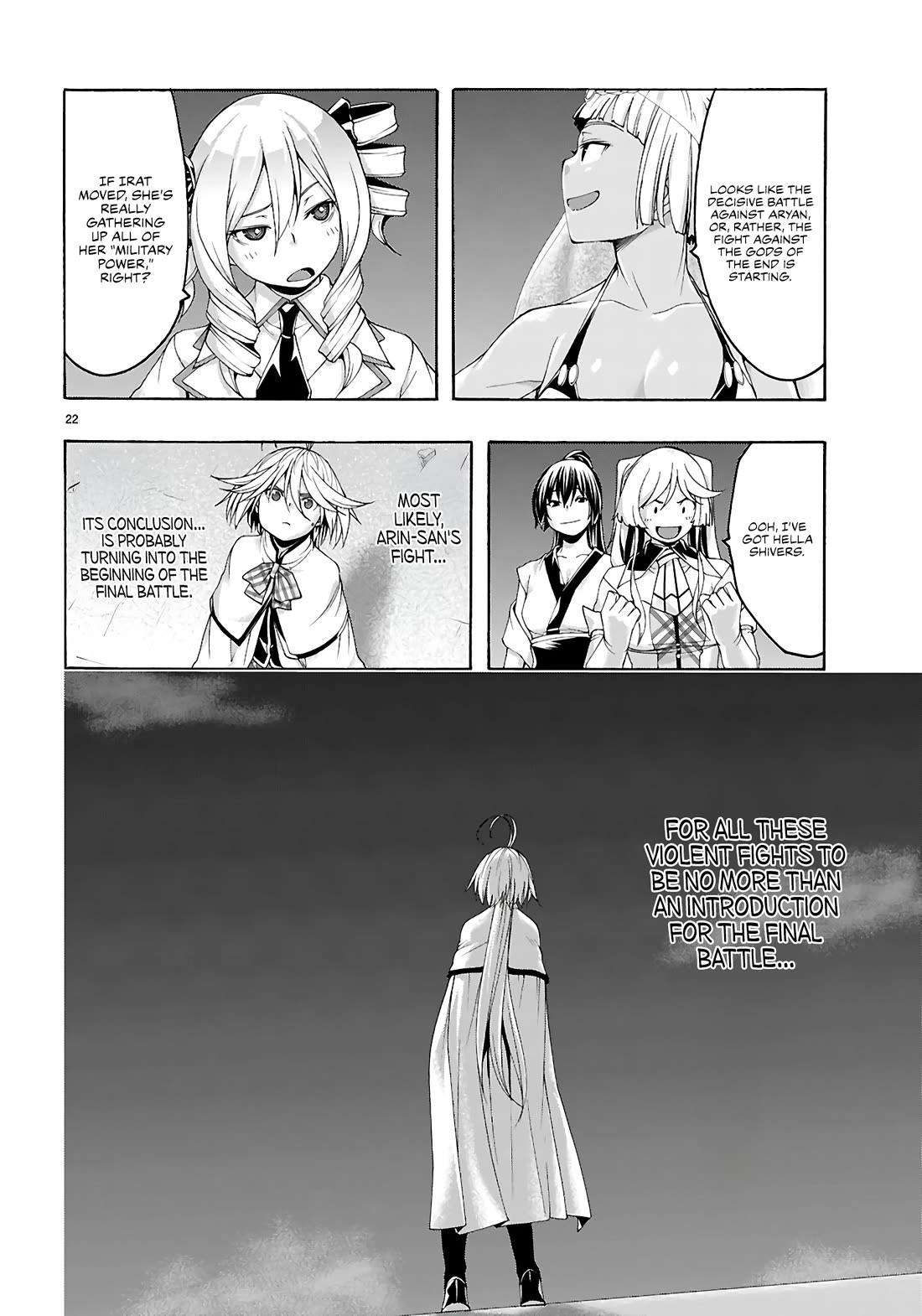 Trinity Seven: 7-Nin no Mahoutsukai chapter 160 page 21