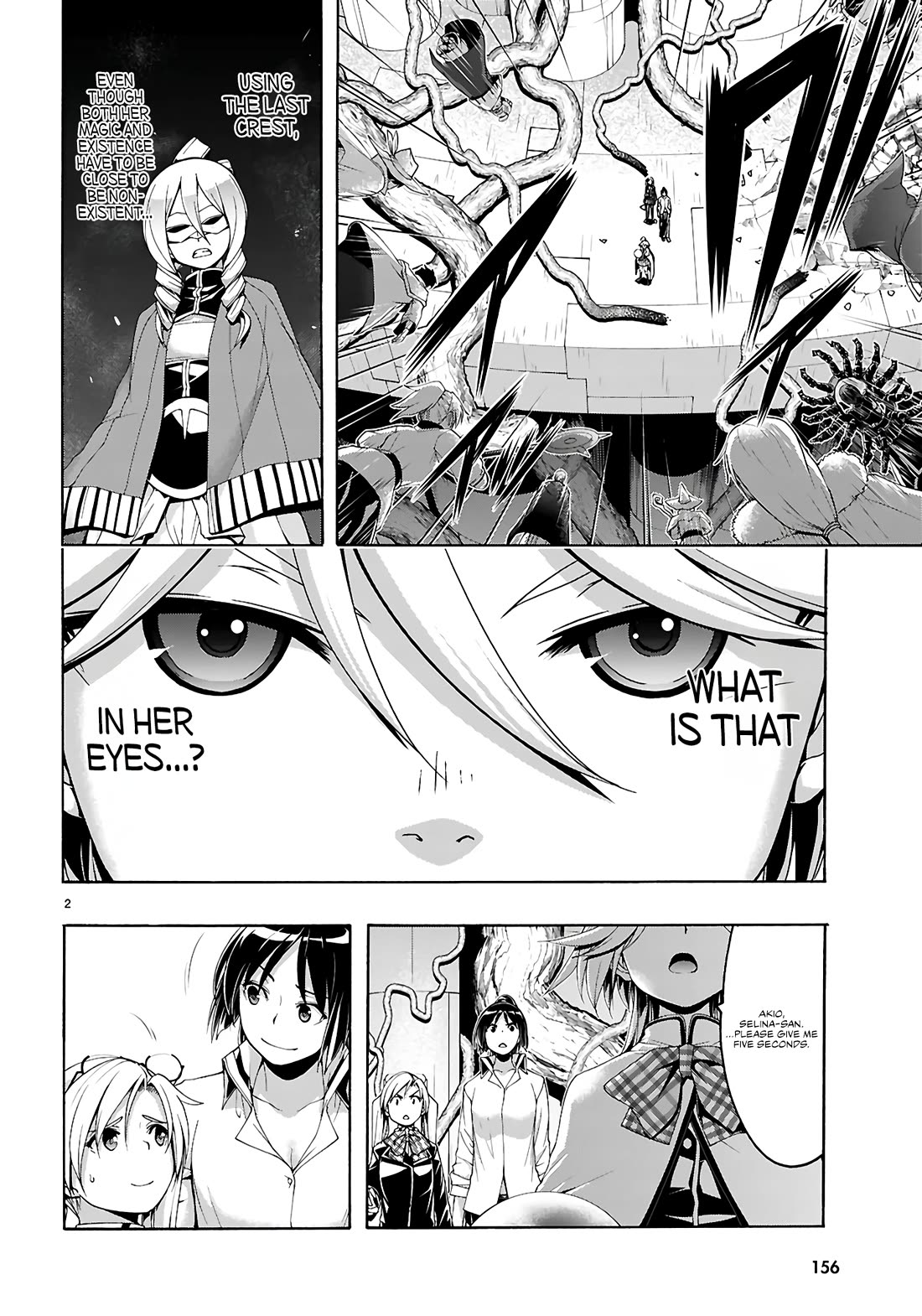 Trinity Seven: 7-Nin no Mahoutsukai chapter 160 page 3